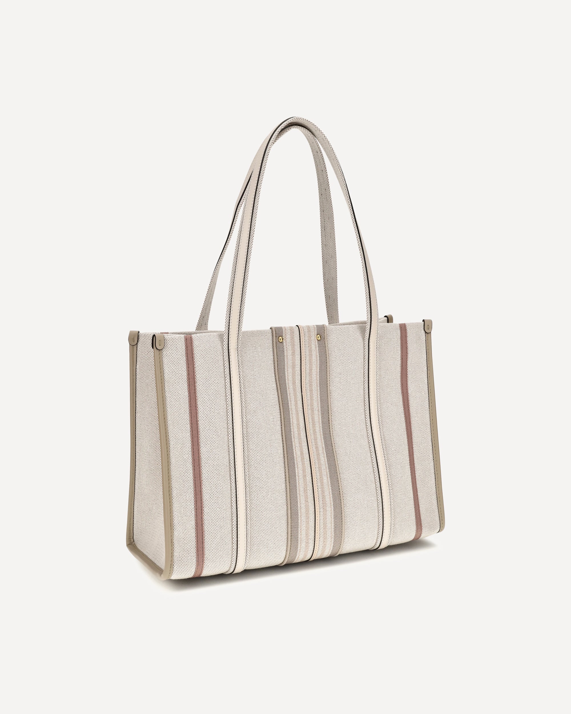 Chloé Woody Loop Canvas Tote Bag