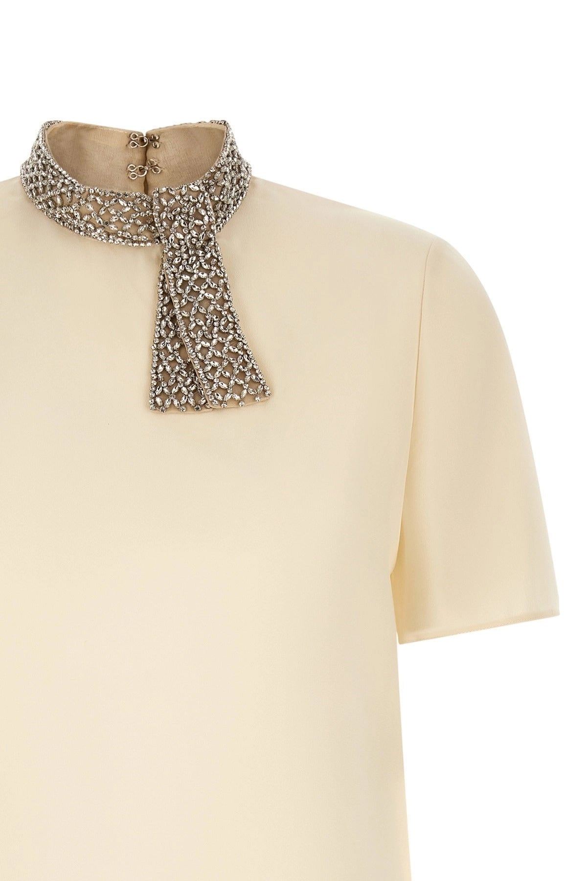 Valentino Garavani Jewel Collar Top