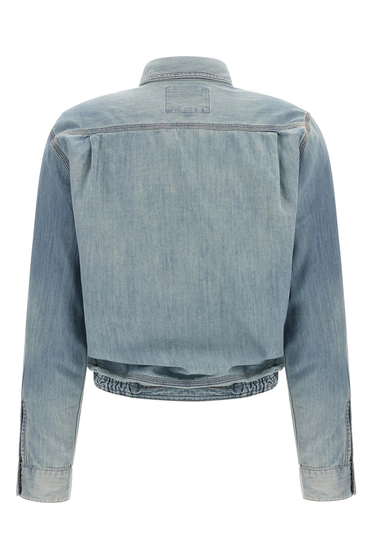 R13 Wrap Around Denim Shirt