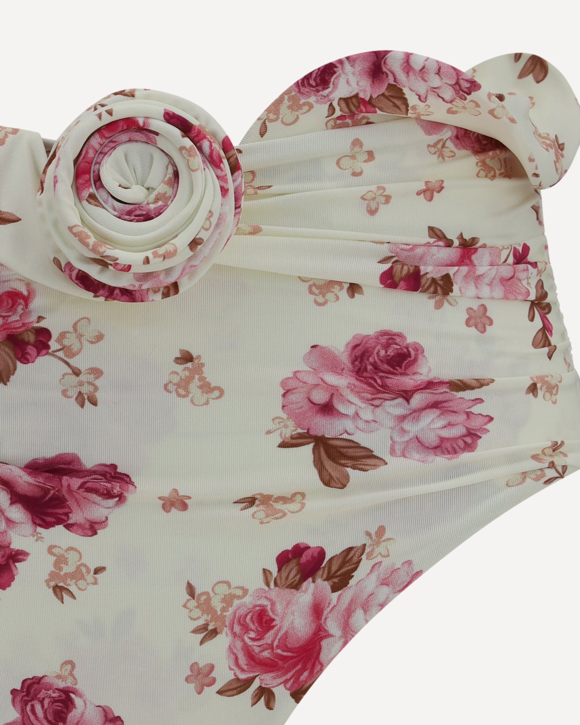 Magda Butrym Shaping Floral-Print Bikini Bottom