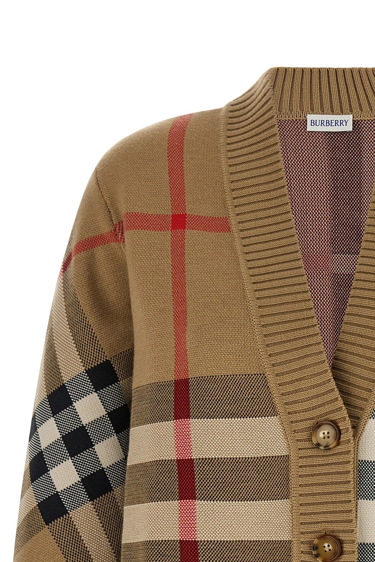 Burberry Caragh Check Cardigan