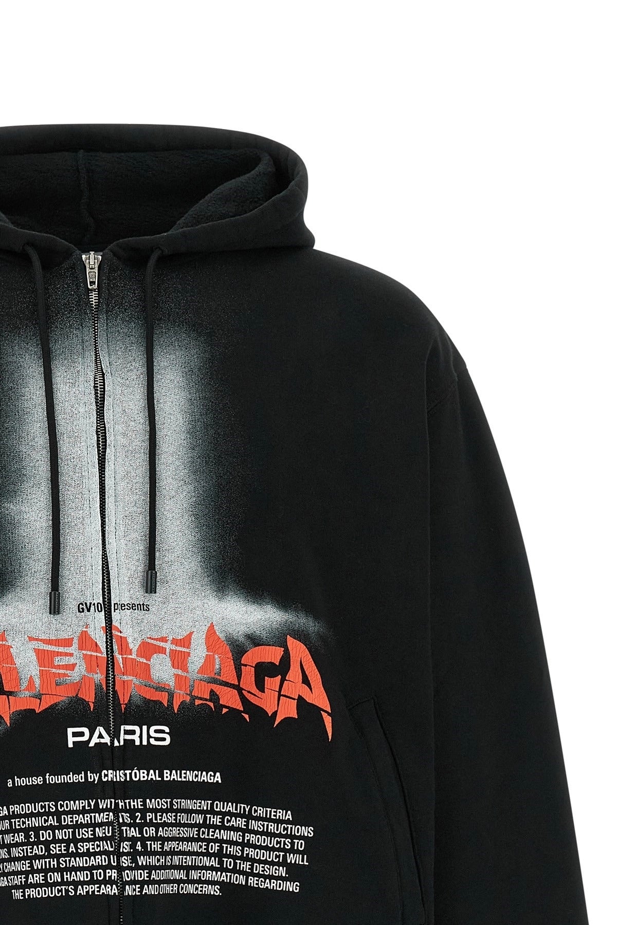 Balenciaga The Door Zip Sweatshirt