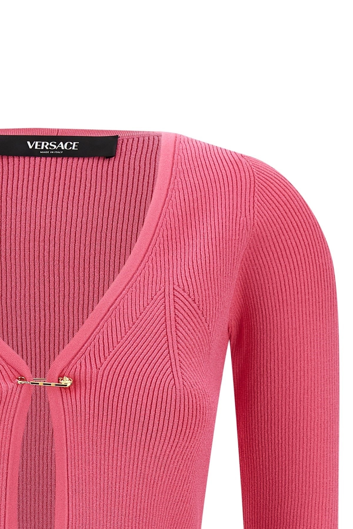 Versace Safety Pin Cardigan