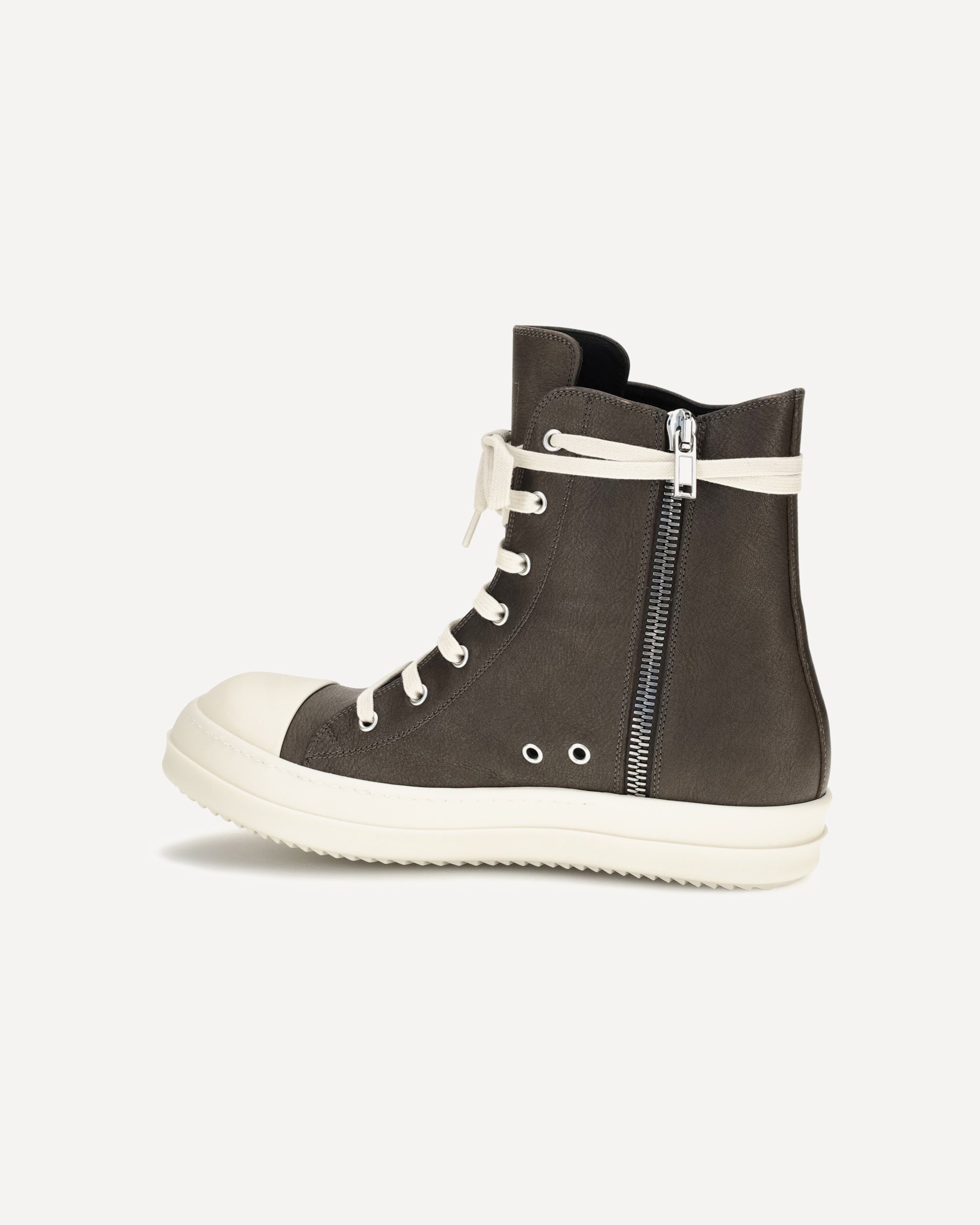 Rick Owens Tower Sneaks Leather Sneakers