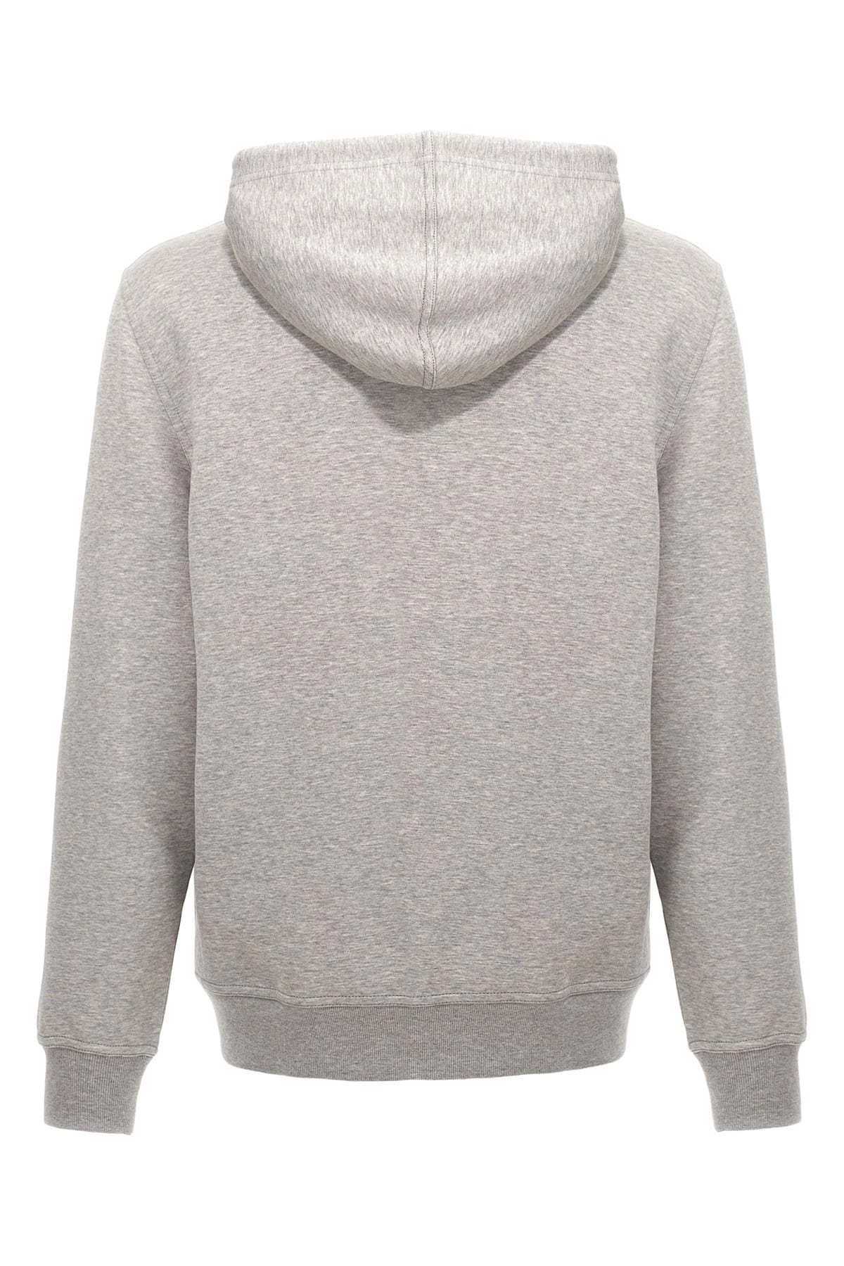 Brunello Cucinelli Gray Zip-Front Hoodie
