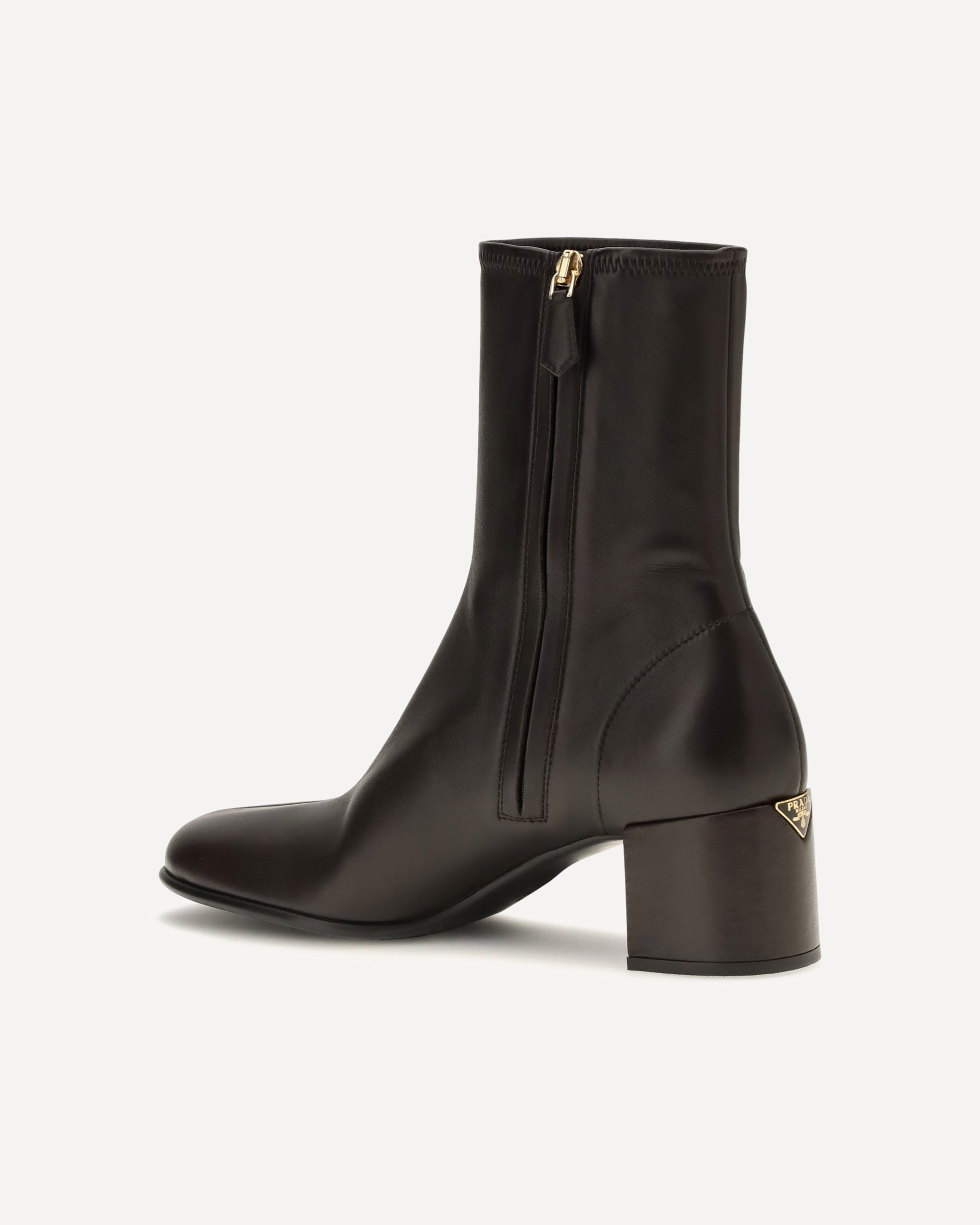 Prada Stretch Nappa Leather Ankle Boots