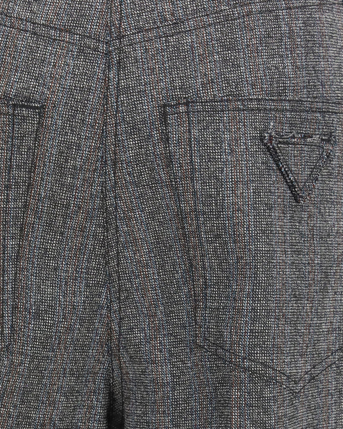 Prada Mouliné Wool Pants
