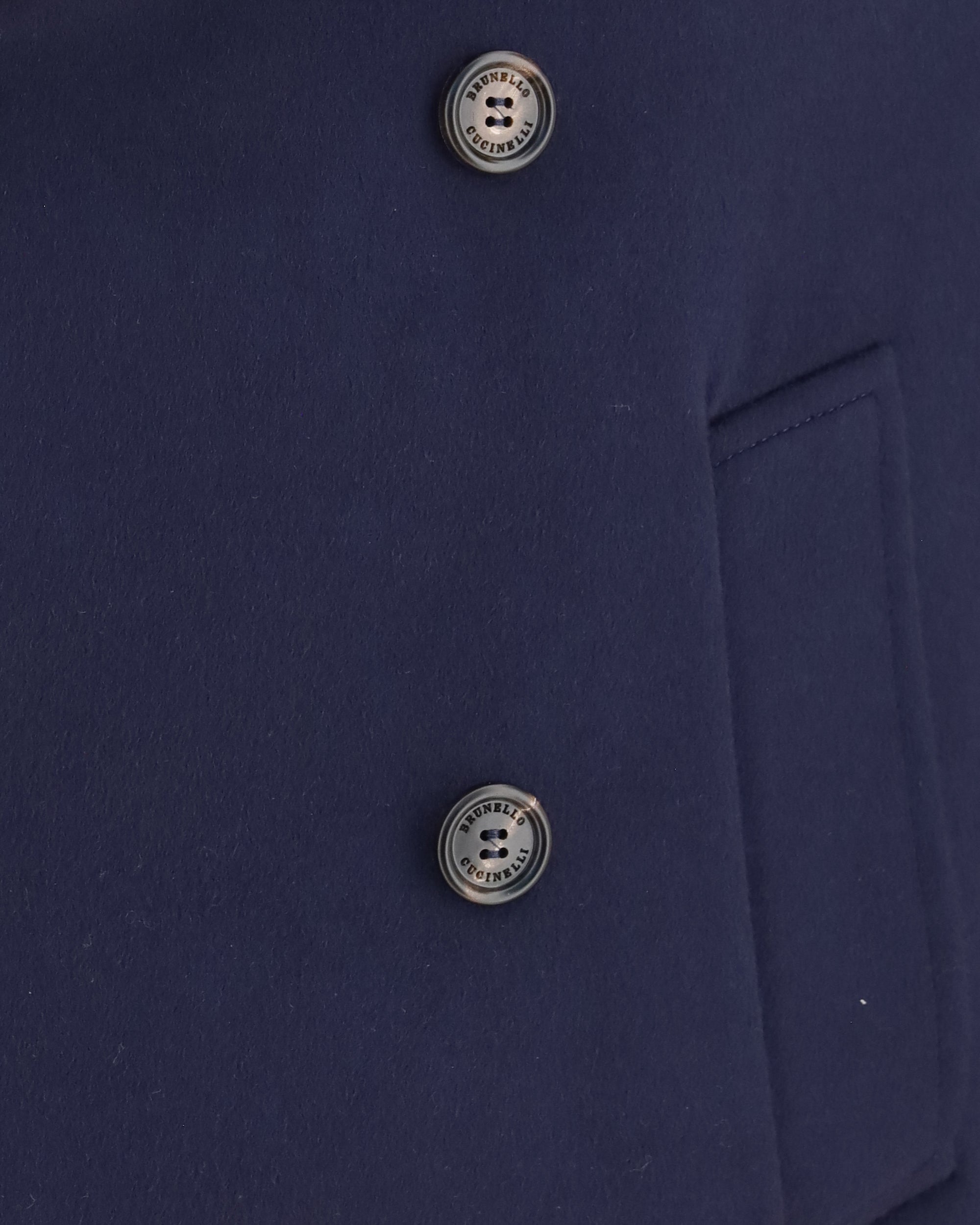 Brunello Cucinelli Double-Breasted Wool Coat