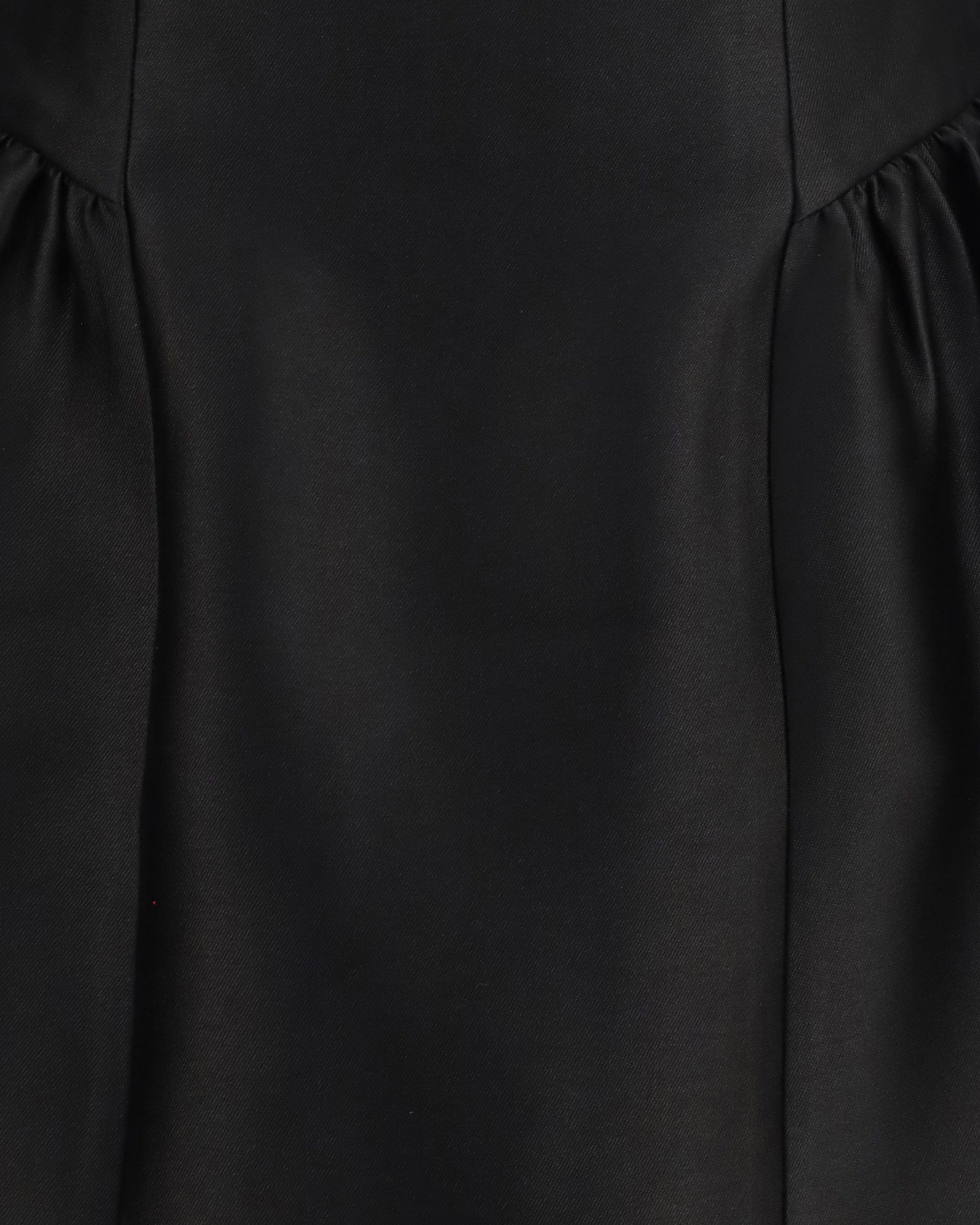 Self-Portrait Short Taffeta Dress With Collar