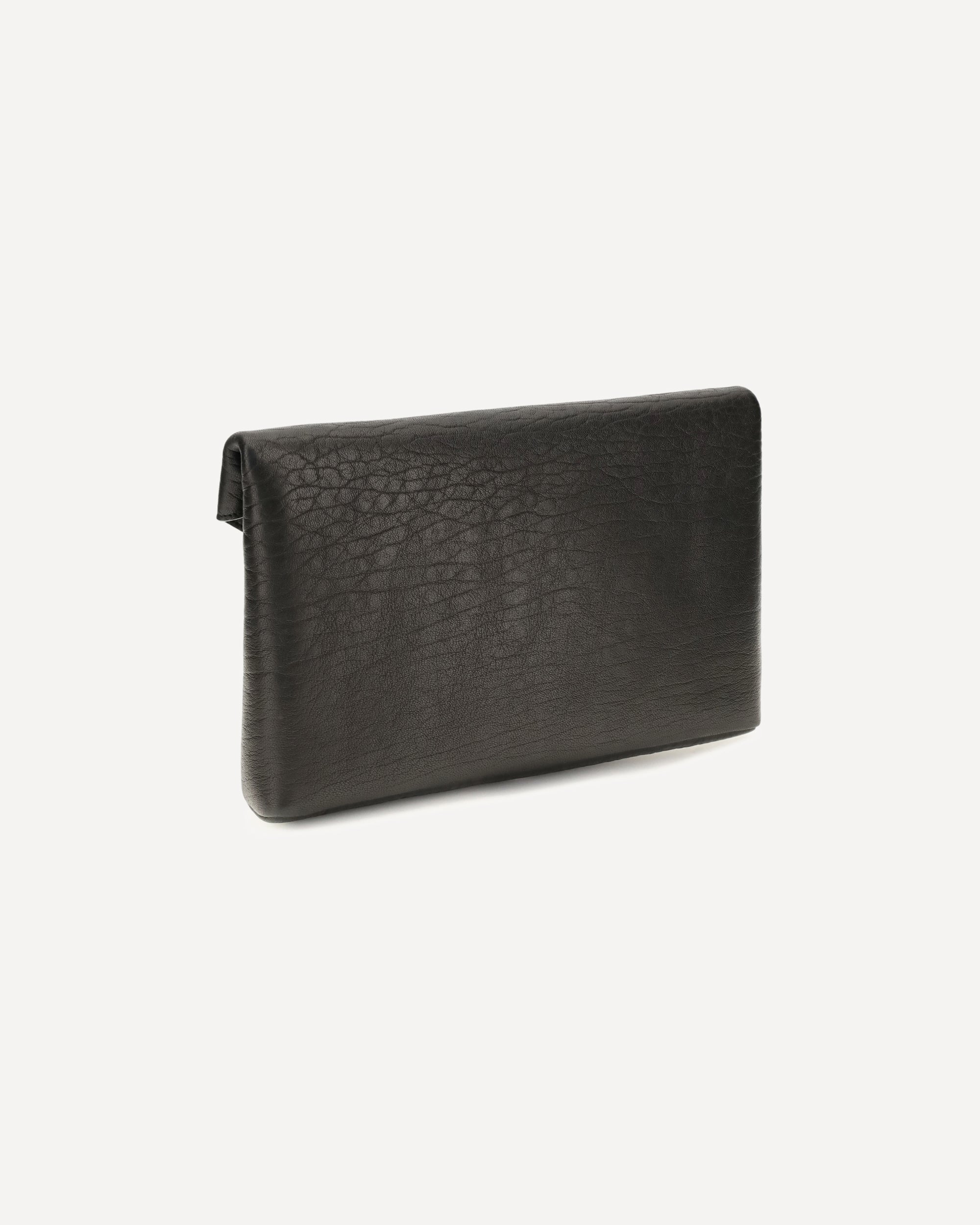 Saint Laurent Envelope Leather Clutch