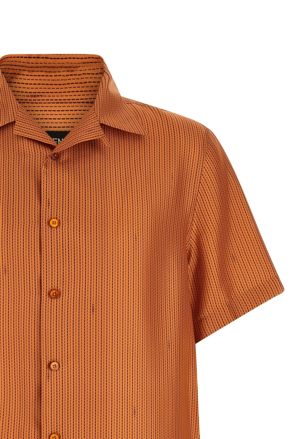 Fendi Selleria Stitching Silk Shirt