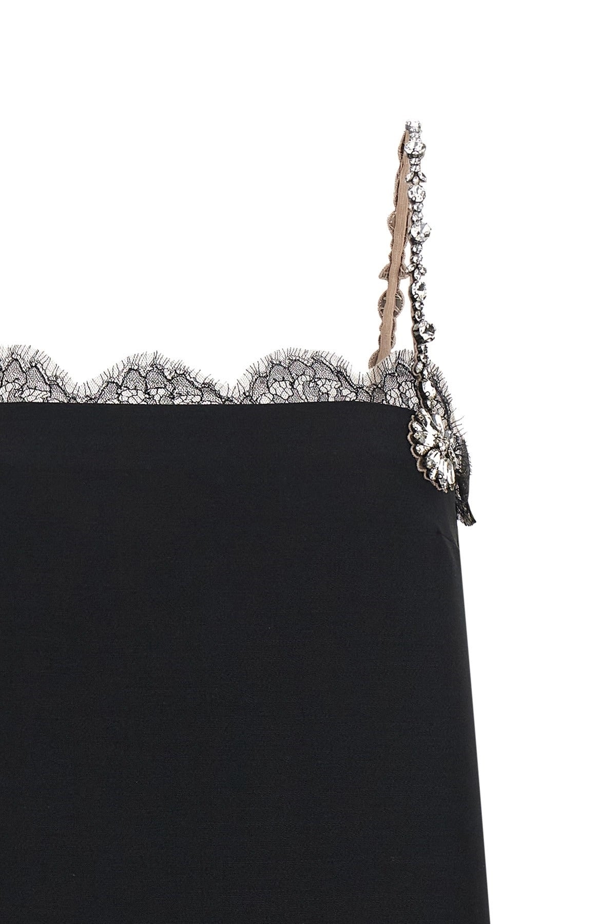 Valentino Garavani Crystal Embroidery Mini Dress
