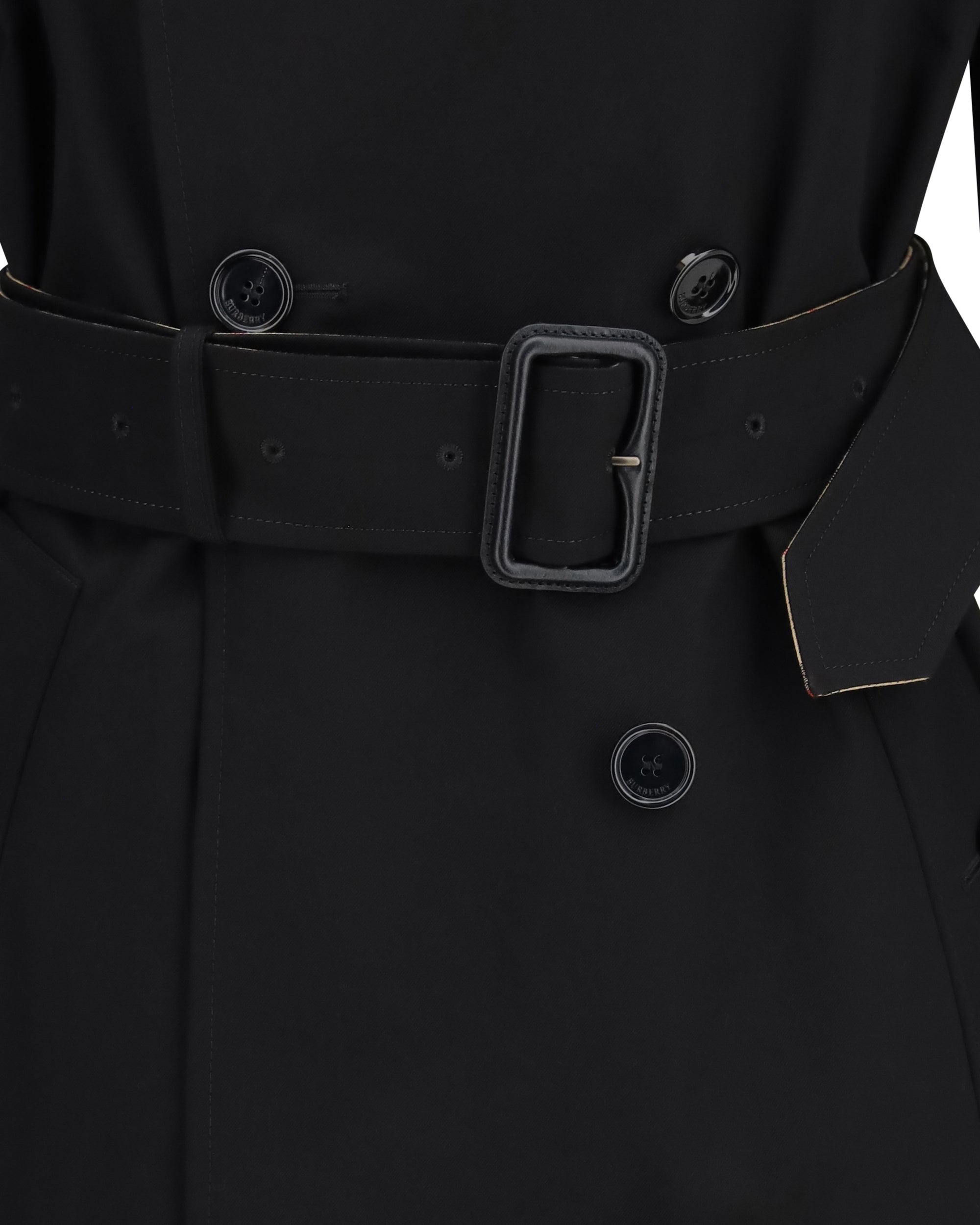 Burberry Long Gabardine Trench Coat