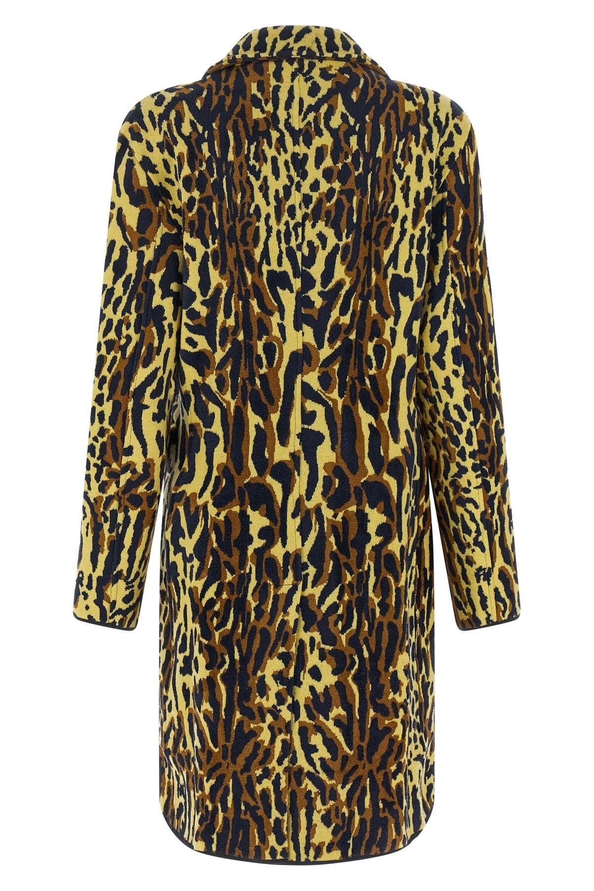 Marni Animalier Jacquard Wool Coat