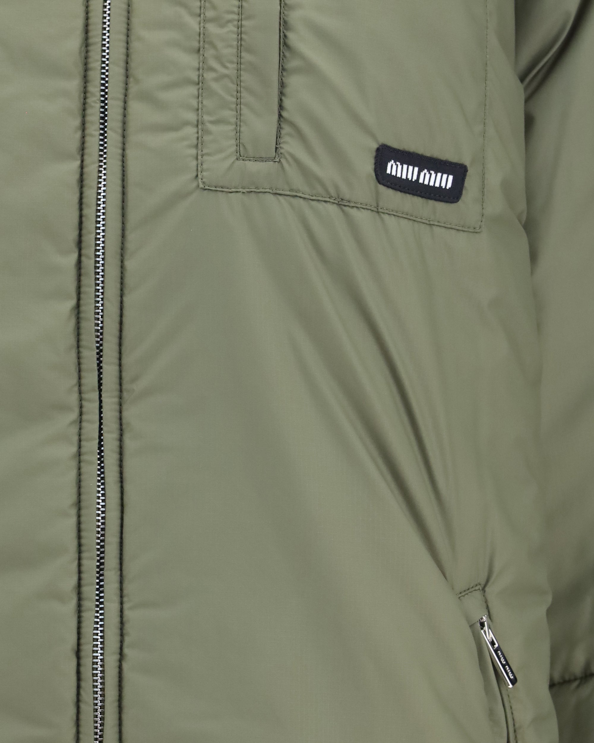 Miu Miu Padded Zip Jacket