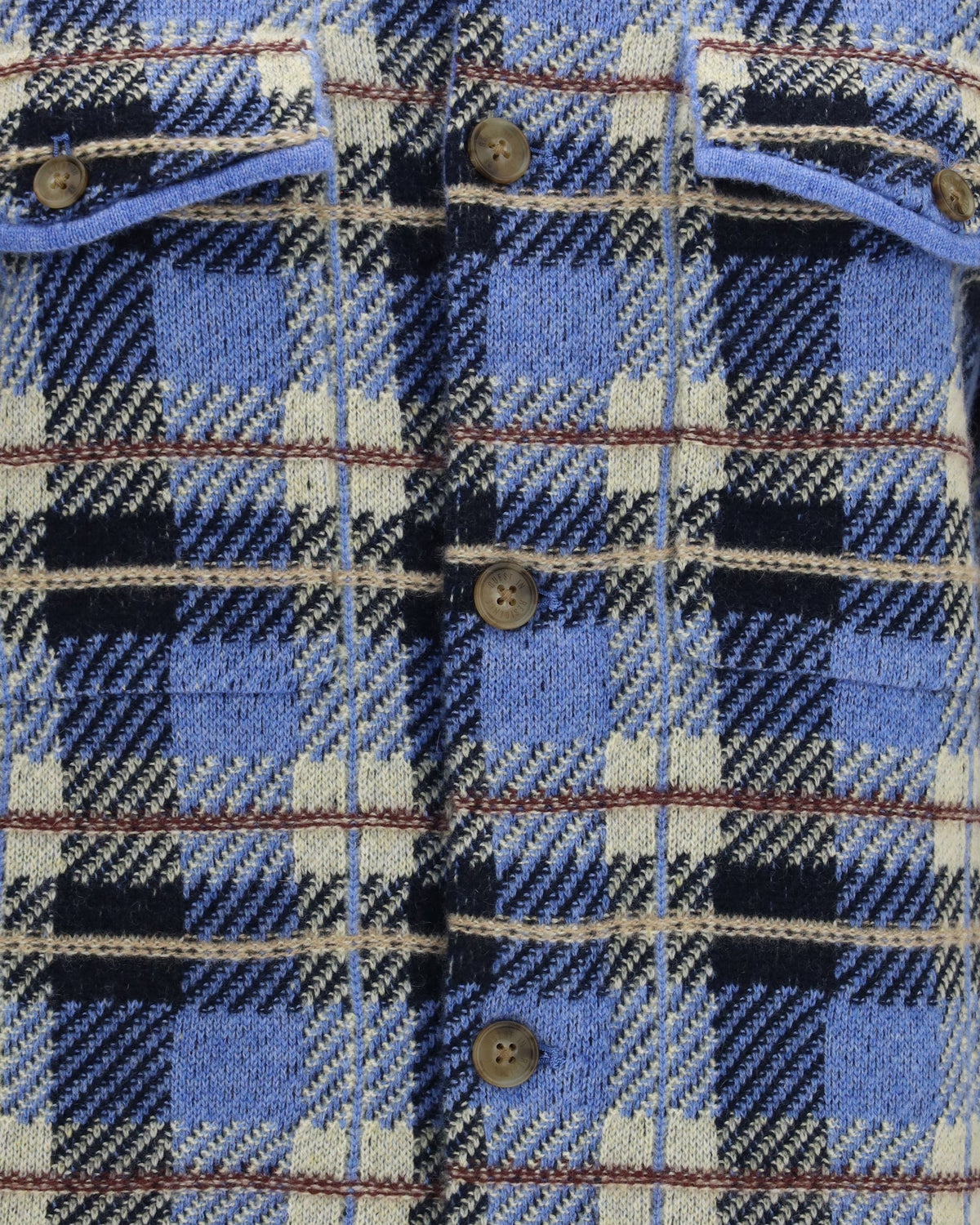Guest in Residence Checked Cashmere Shirt