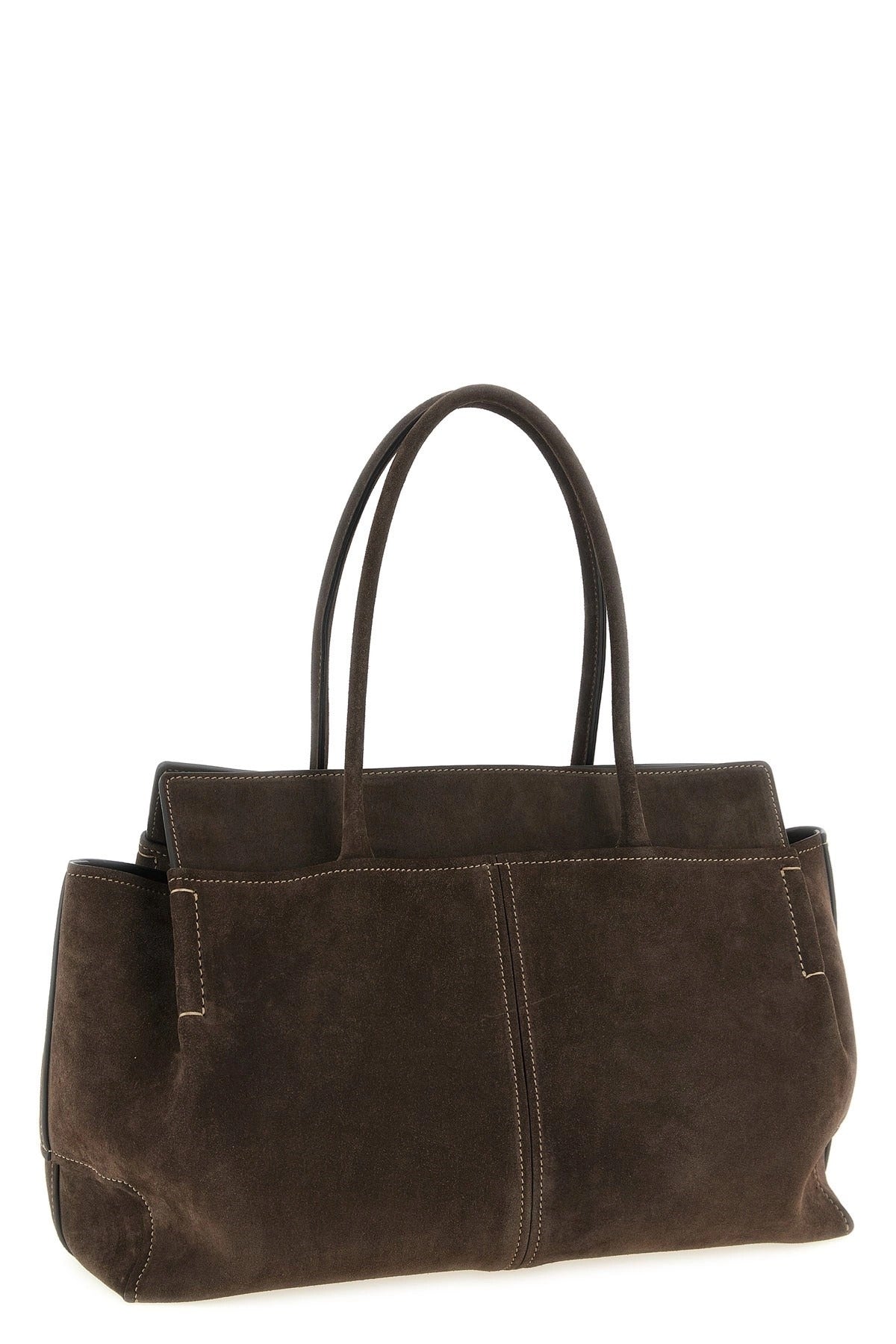 Tod's Medium Suede Shopping Bag