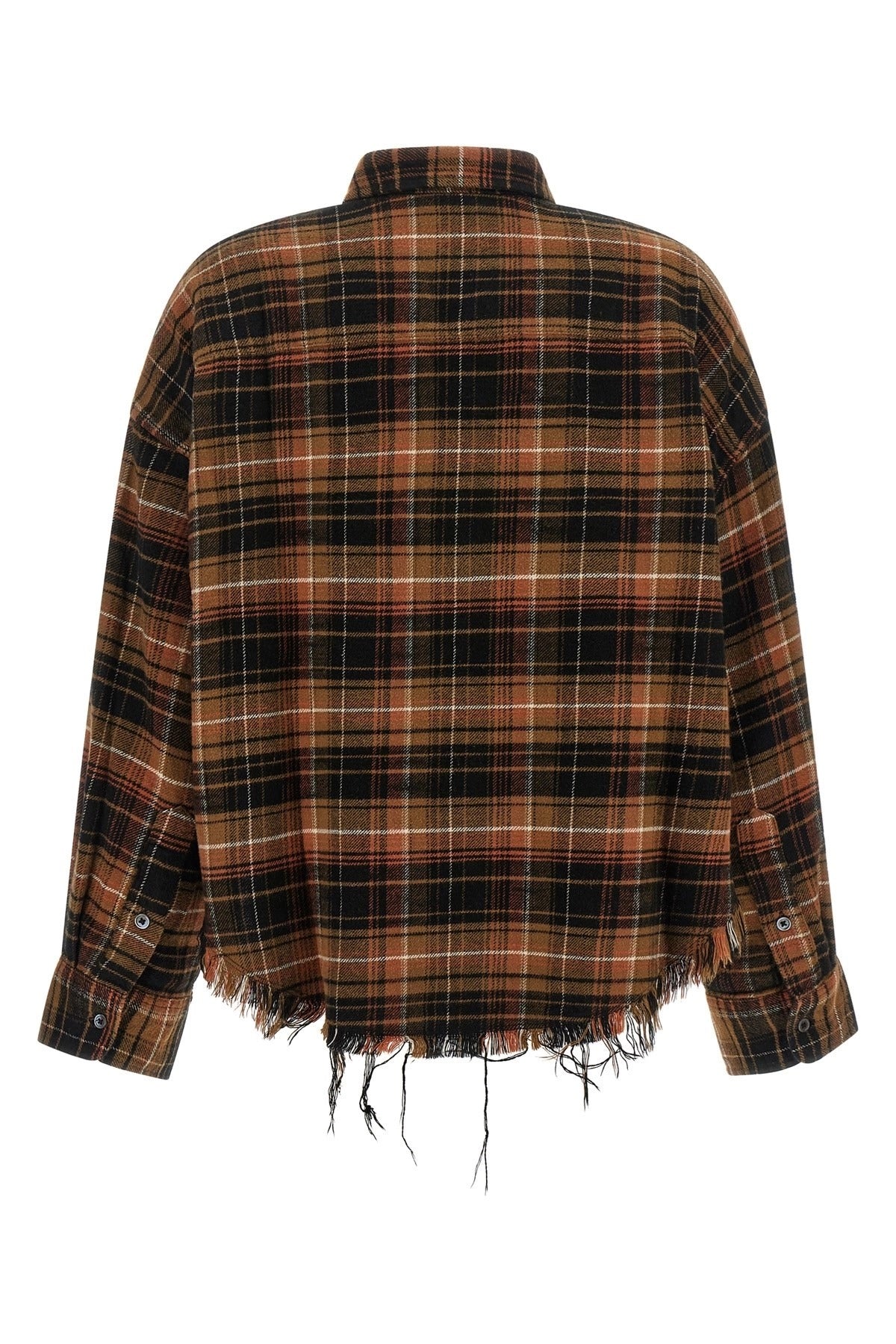 R13 Raw Cut Cropped Shirt