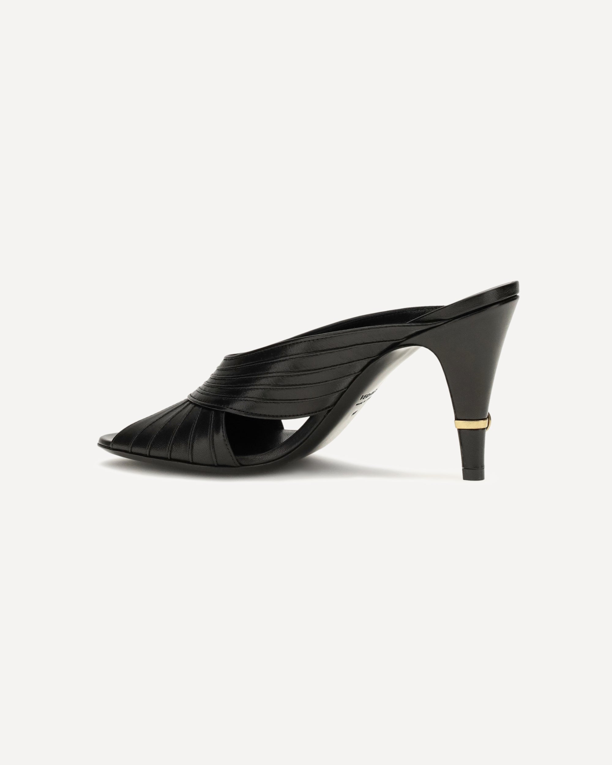Versace Gianni Nappa Leather Mules