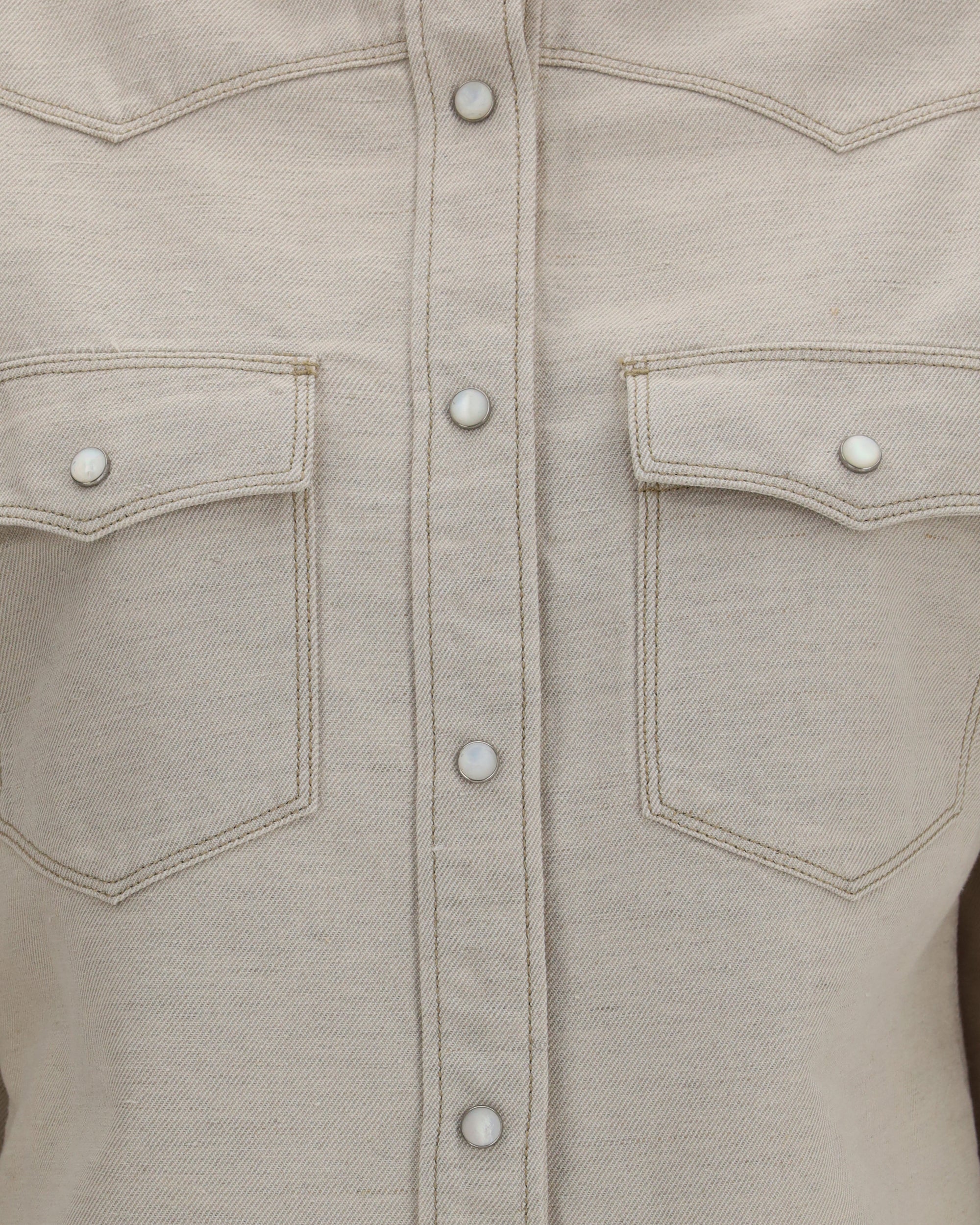 Fendi Selleria Denim Western Shirt