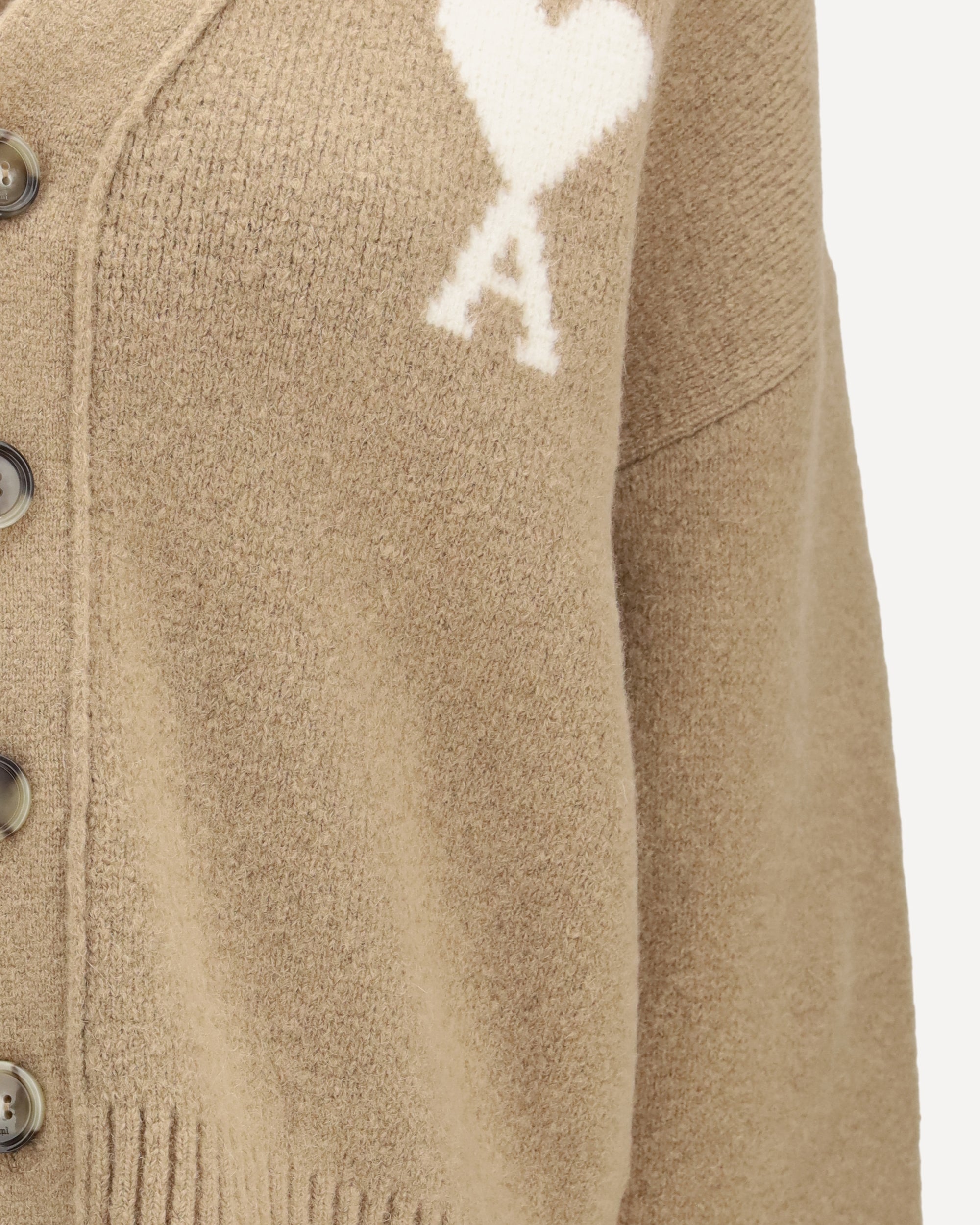 Ami Paris Ami De Coeur Cardigan
