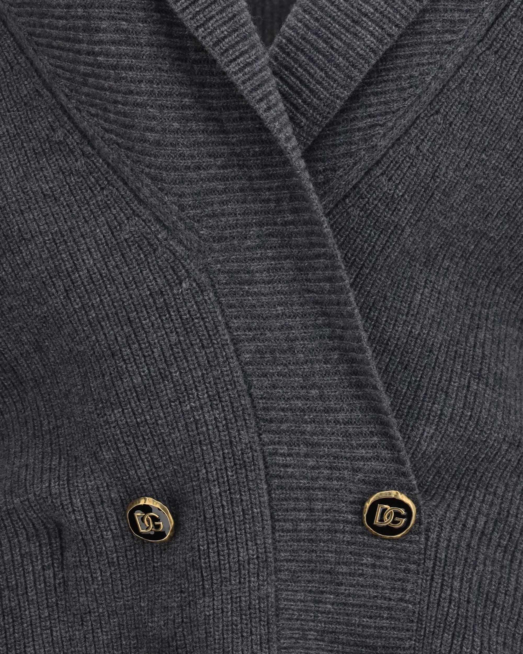 Dolce & Gabbana Cropped Shawl Collar Cardigan