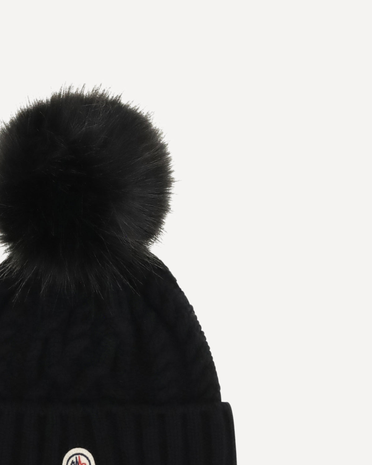 Moncler Wool And Cashmere Beanie With Pom-Pom