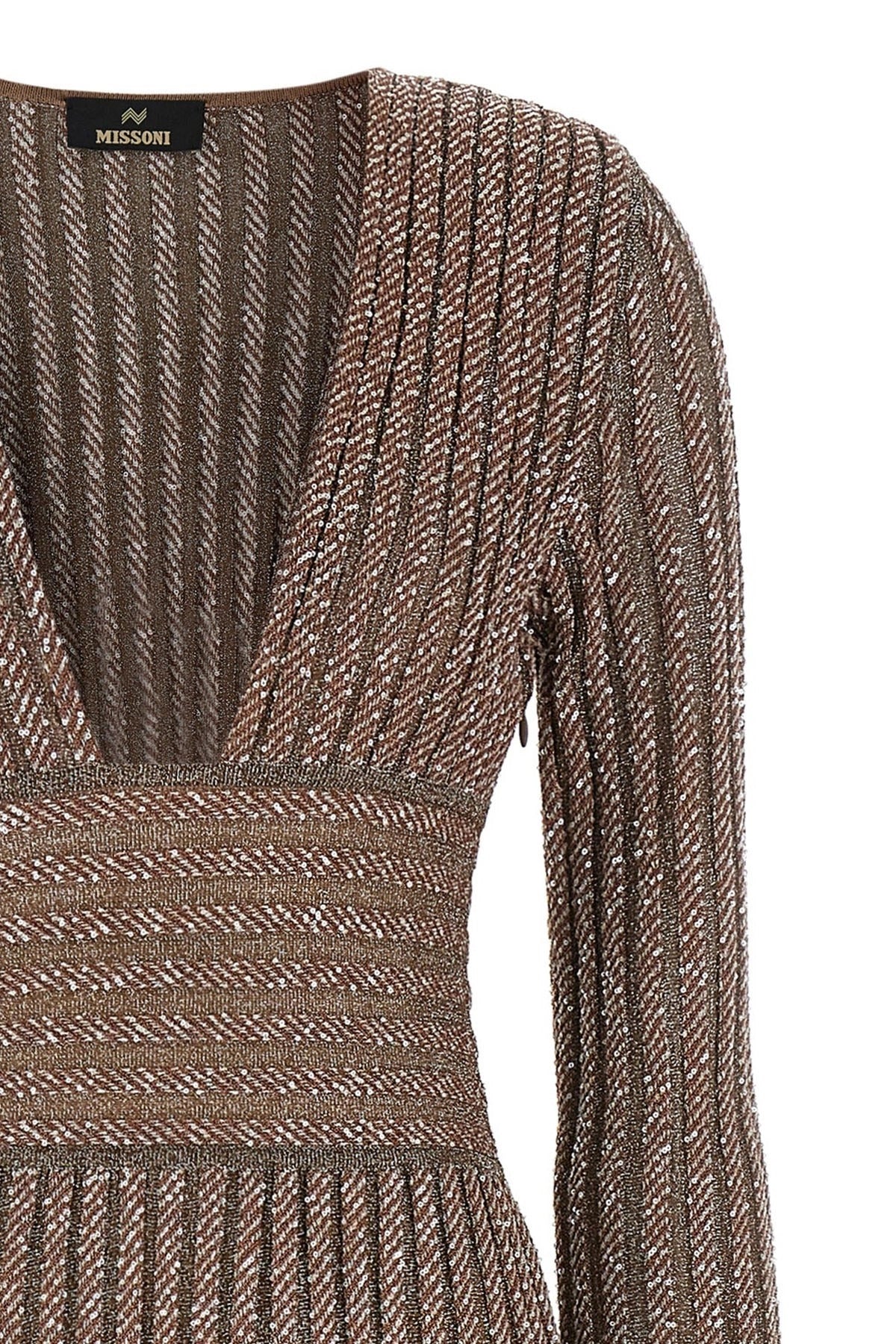 Missoni Knitted Metallic Maxi Dress
