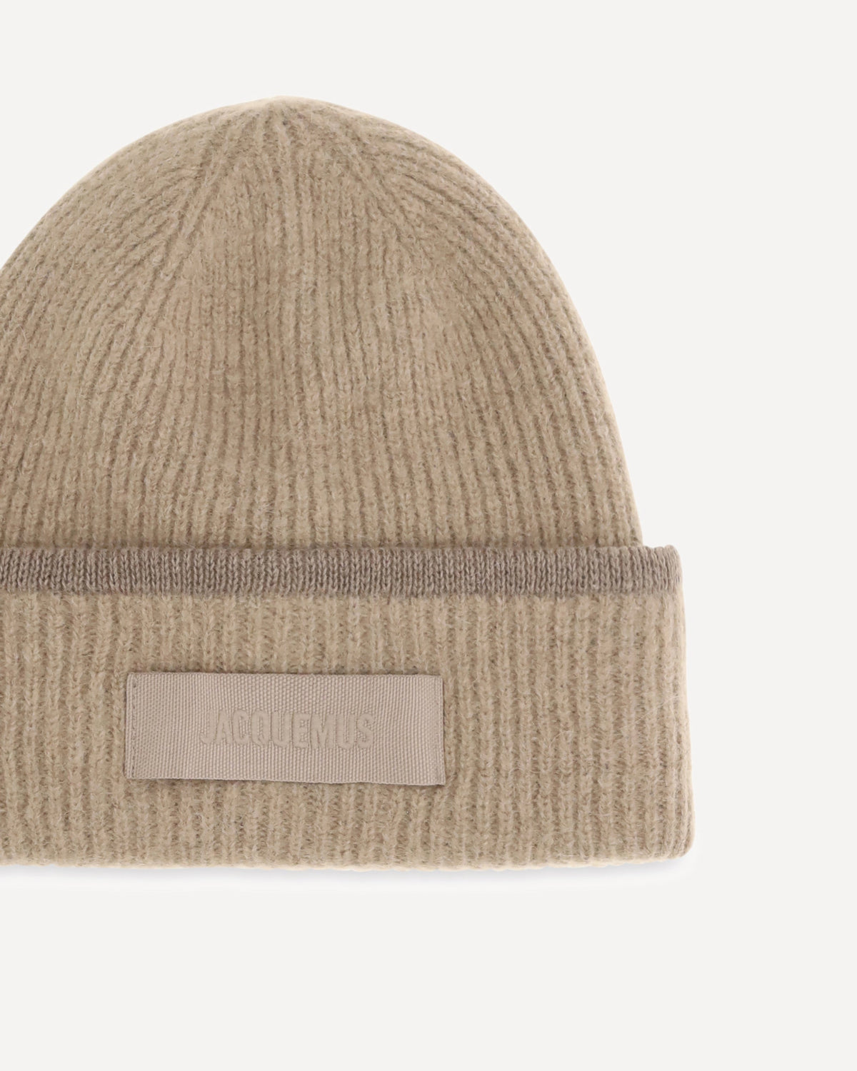 Jacquemus Gros Grain Ribbed Beanie