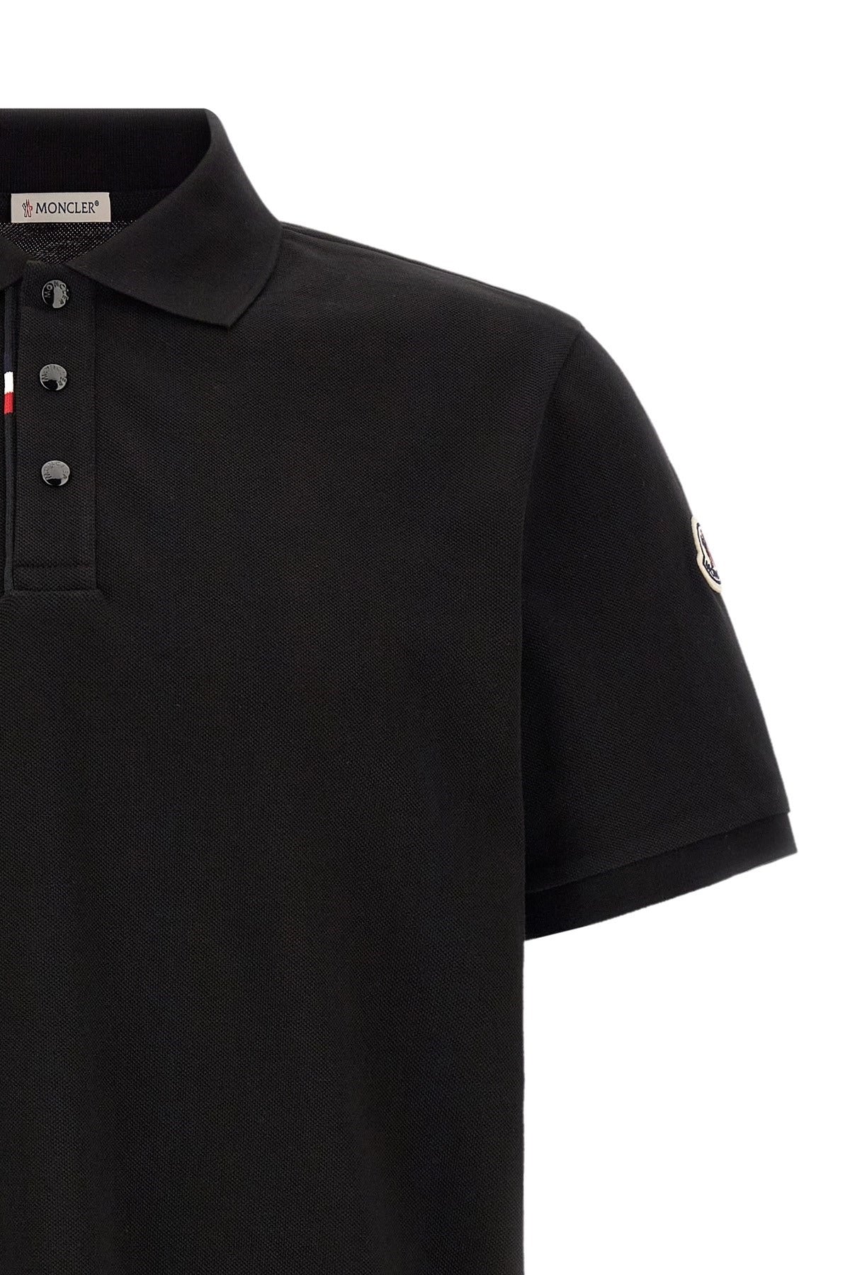 Moncler Tricolor Detail Polo Shirt