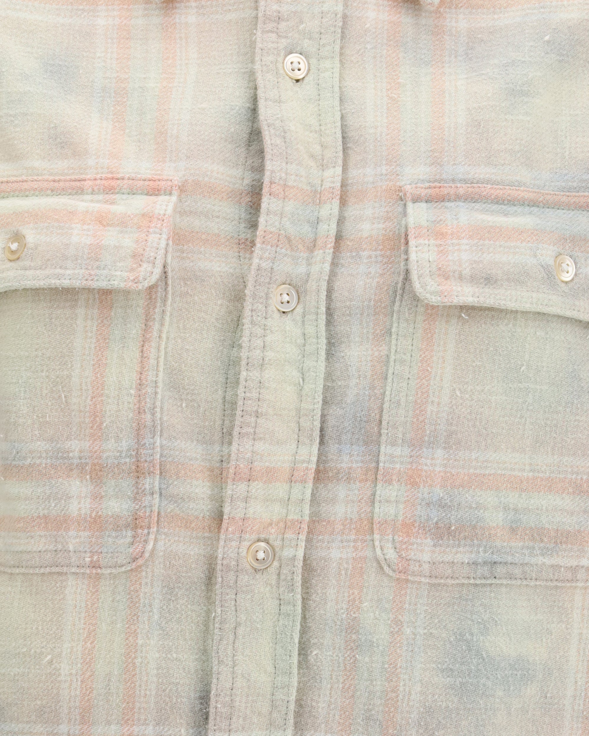 R13 Cropped Plaid Shirt