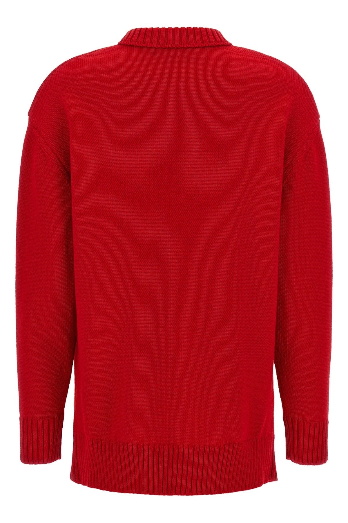 Prada Virgin Wool Bow Sweater