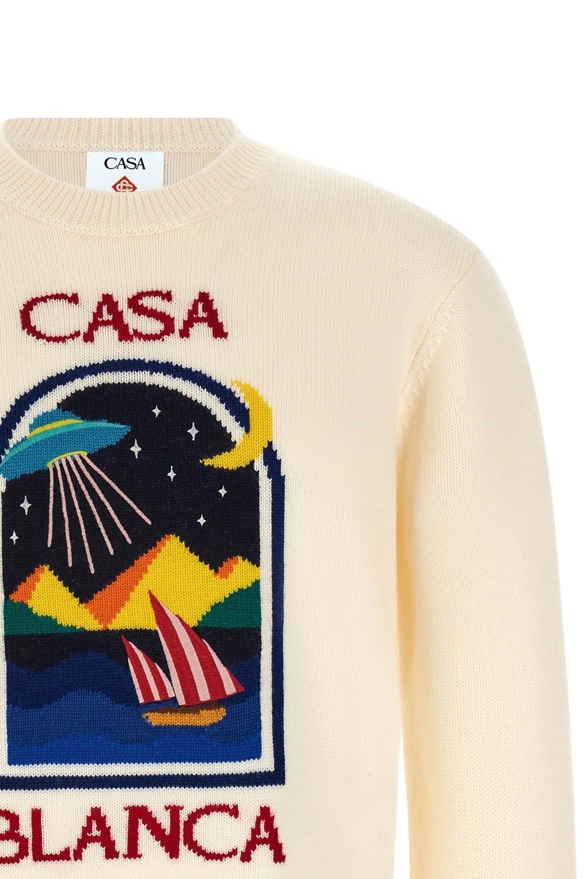 Casablanca Pyramid Abduction Sweater