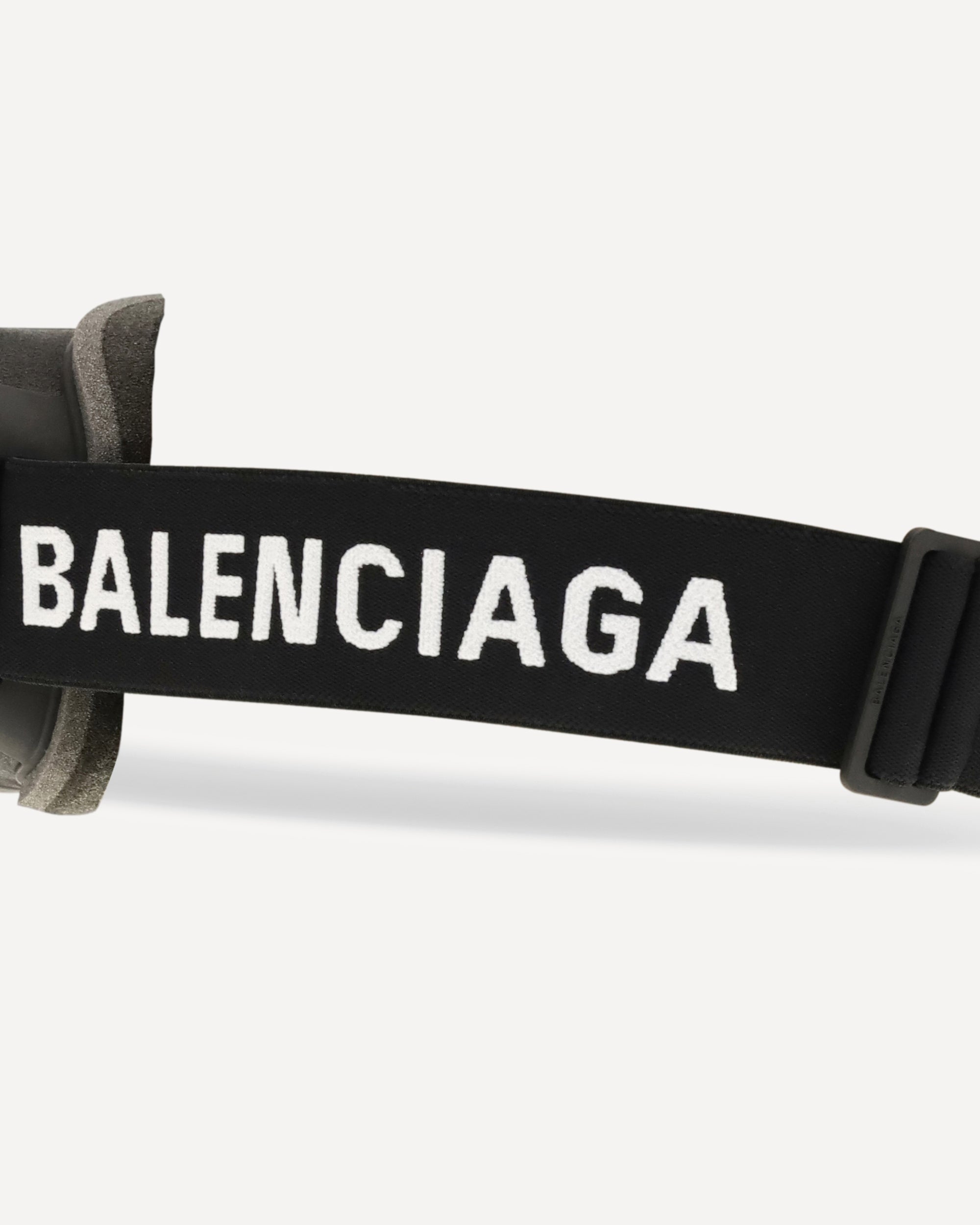 Balenciaga Mirrored Ski Mask Sunglasses