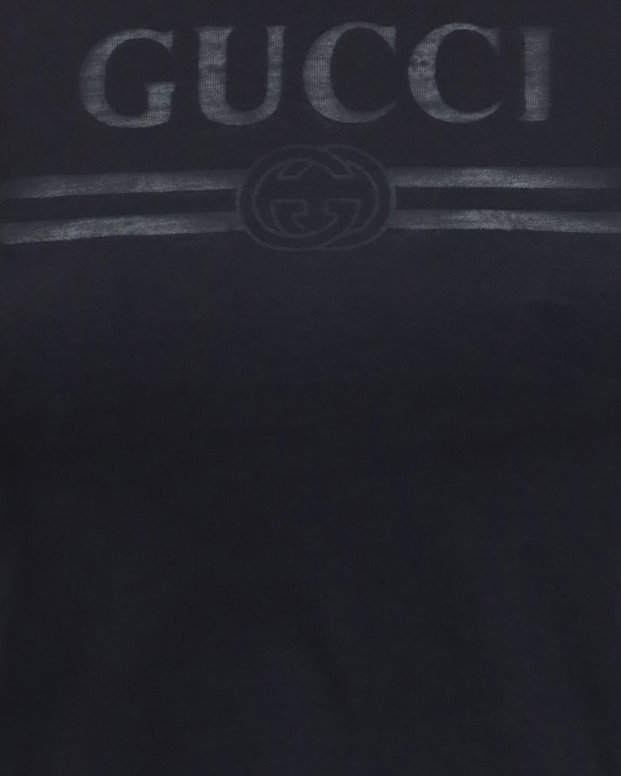 Gucci Cotton Jersey T-Shirt With Devoré Detail
