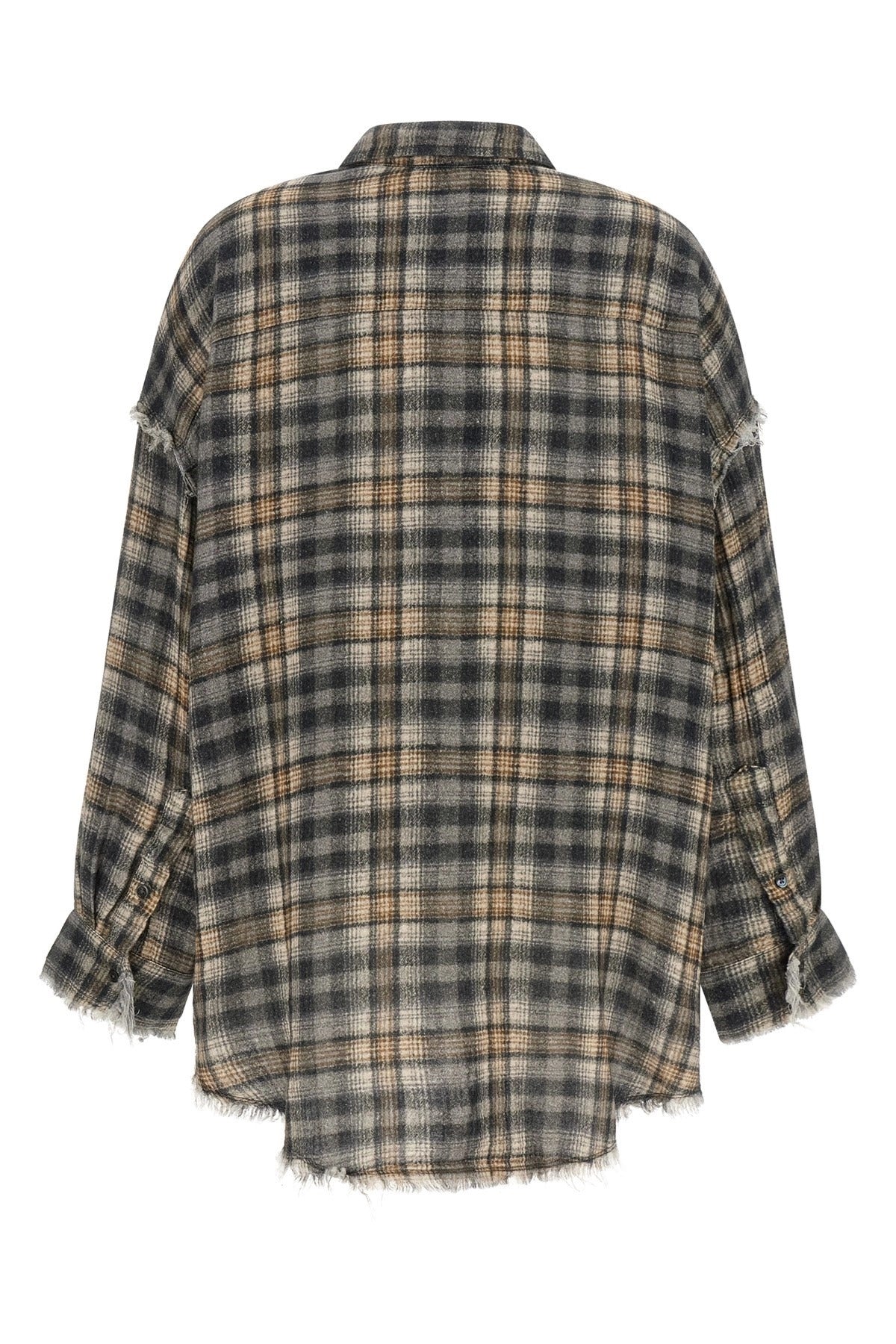 R13 Raw Cut Hem Shirt