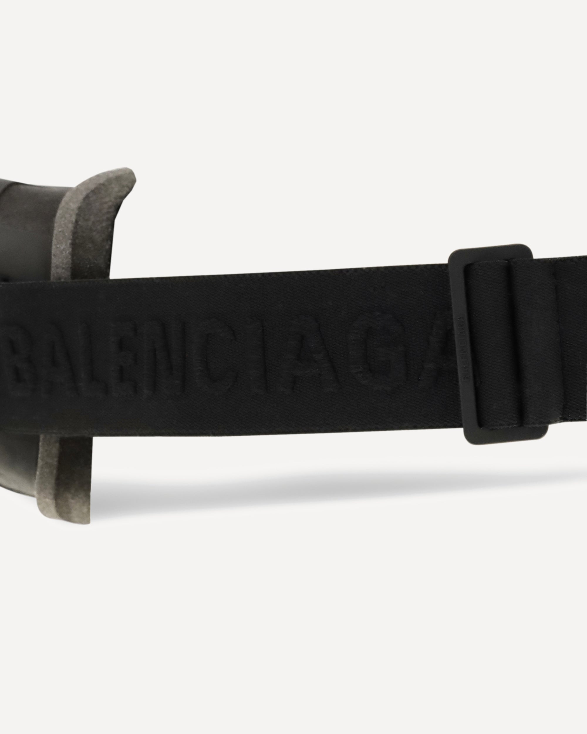 Balenciaga Mirrored Ski Mask Sunglasses