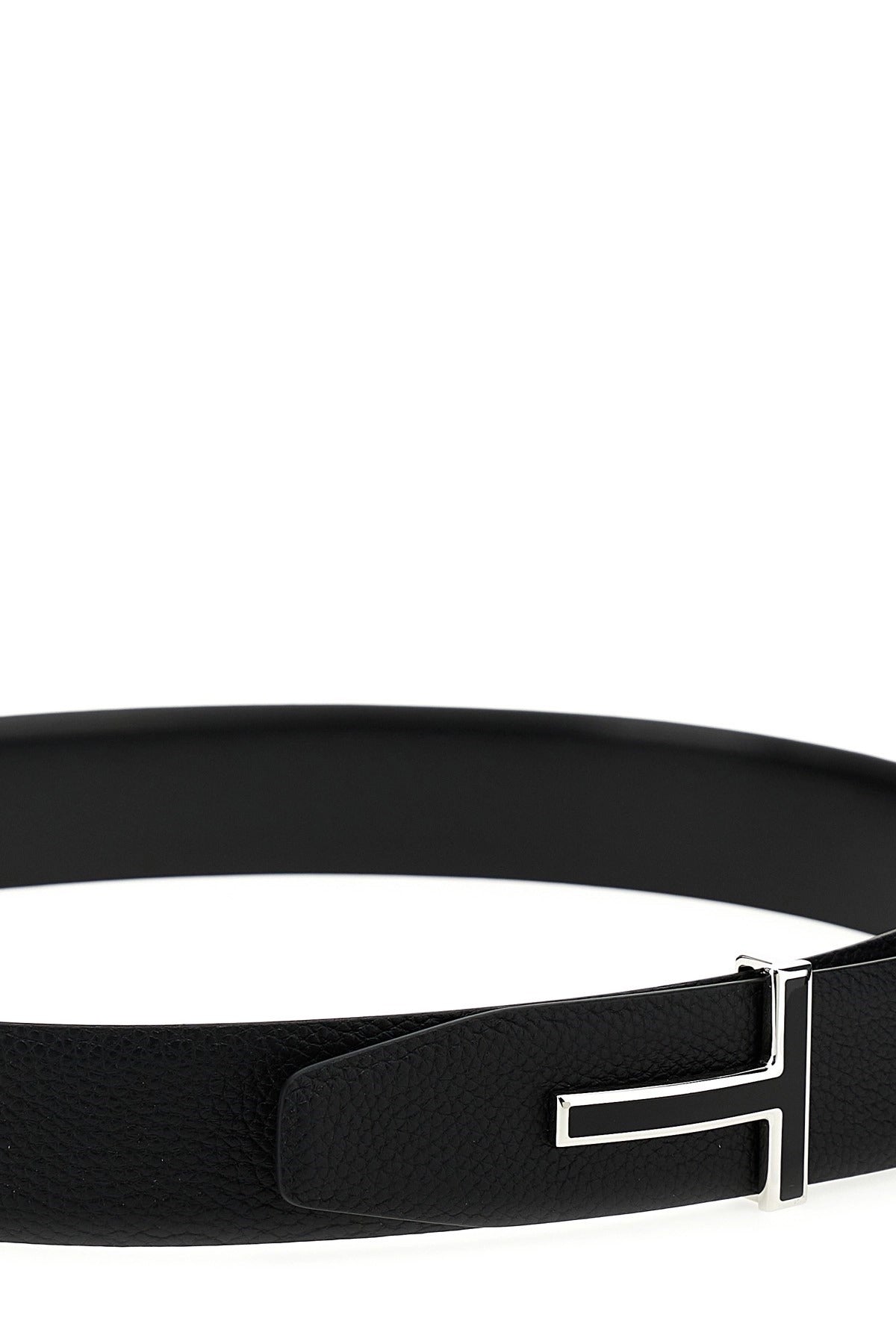 Tom Ford Logo Leather Belt