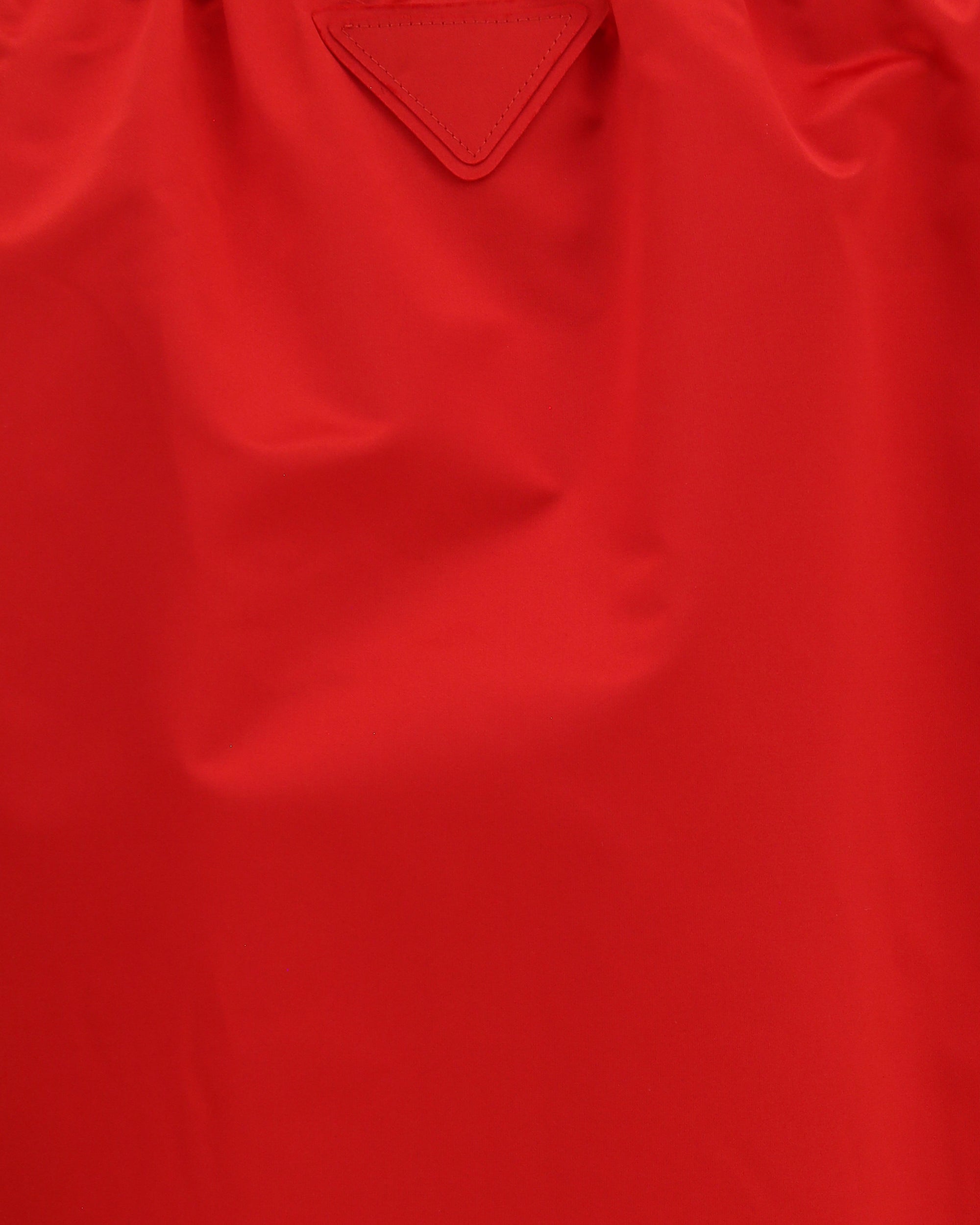 Prada Satin Midi Skirt With Drawstring