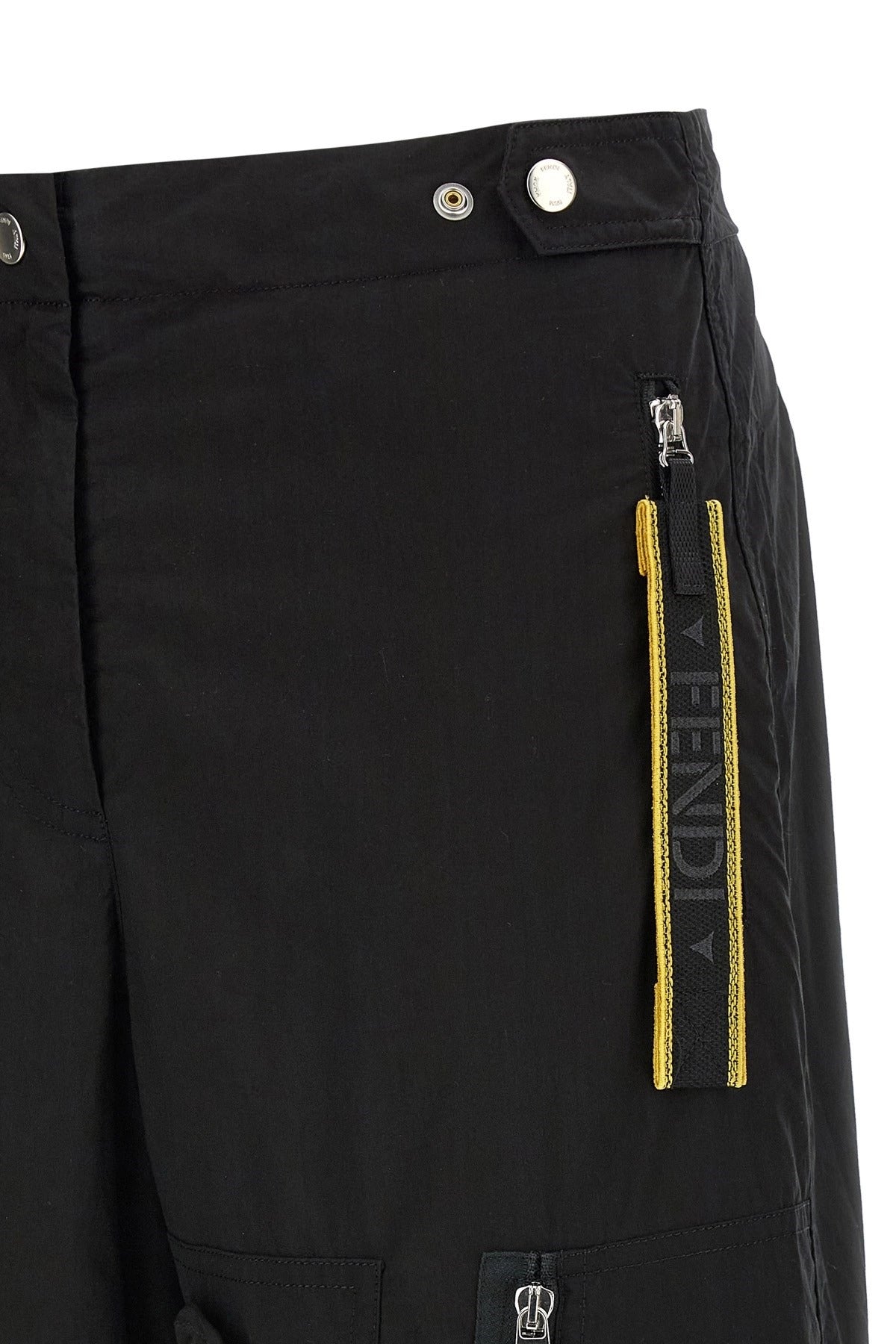 Fendi Parachute Canvas Barrel Pants