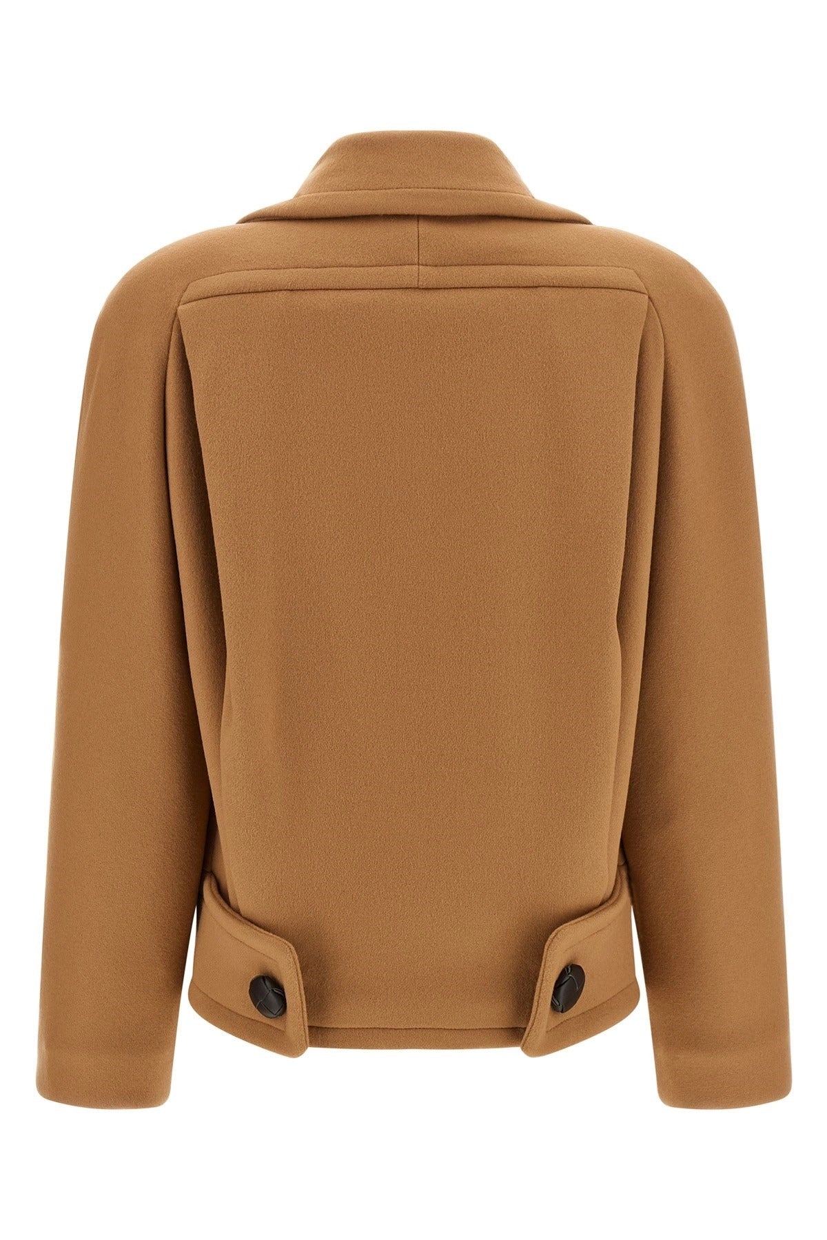 Stella McCartney Double-Breasted Wool Short Coat