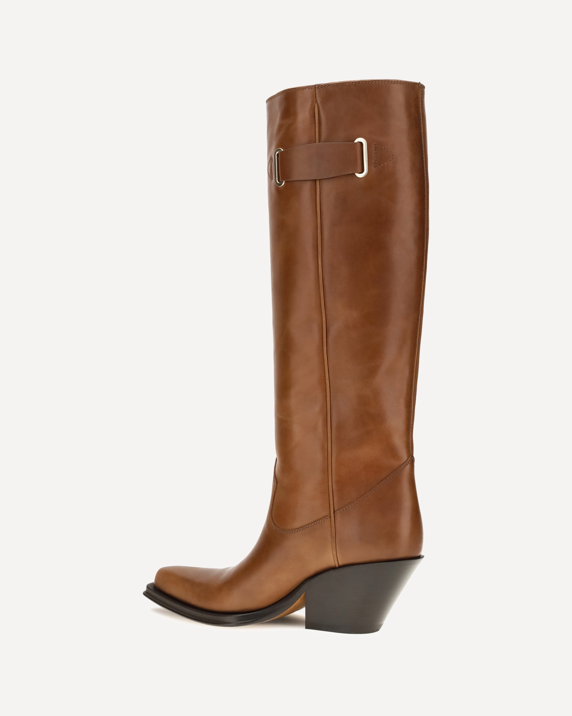 Chloé Azelan Over-The-Knee Leather Boots