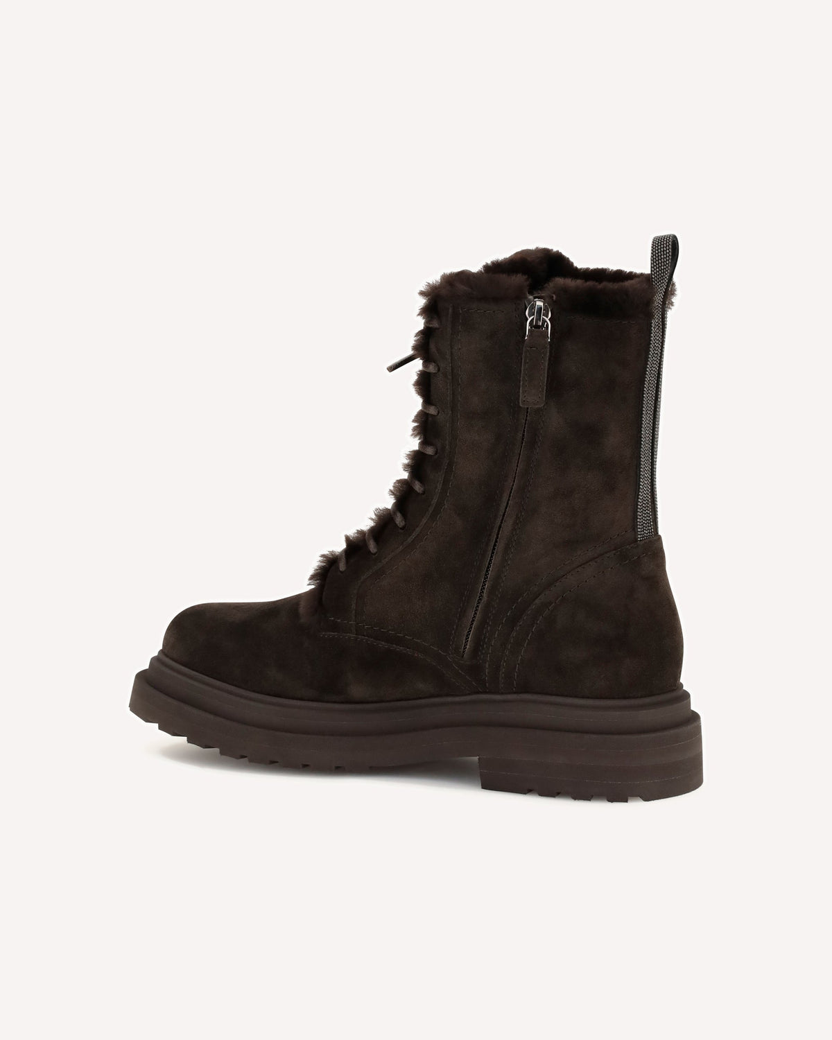Brunello Cucinelli Laced Ankle Boots