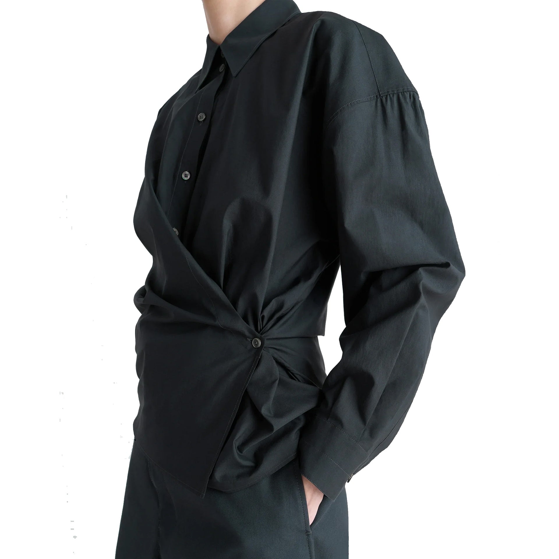 Lemaire Twisted Silk Shirt