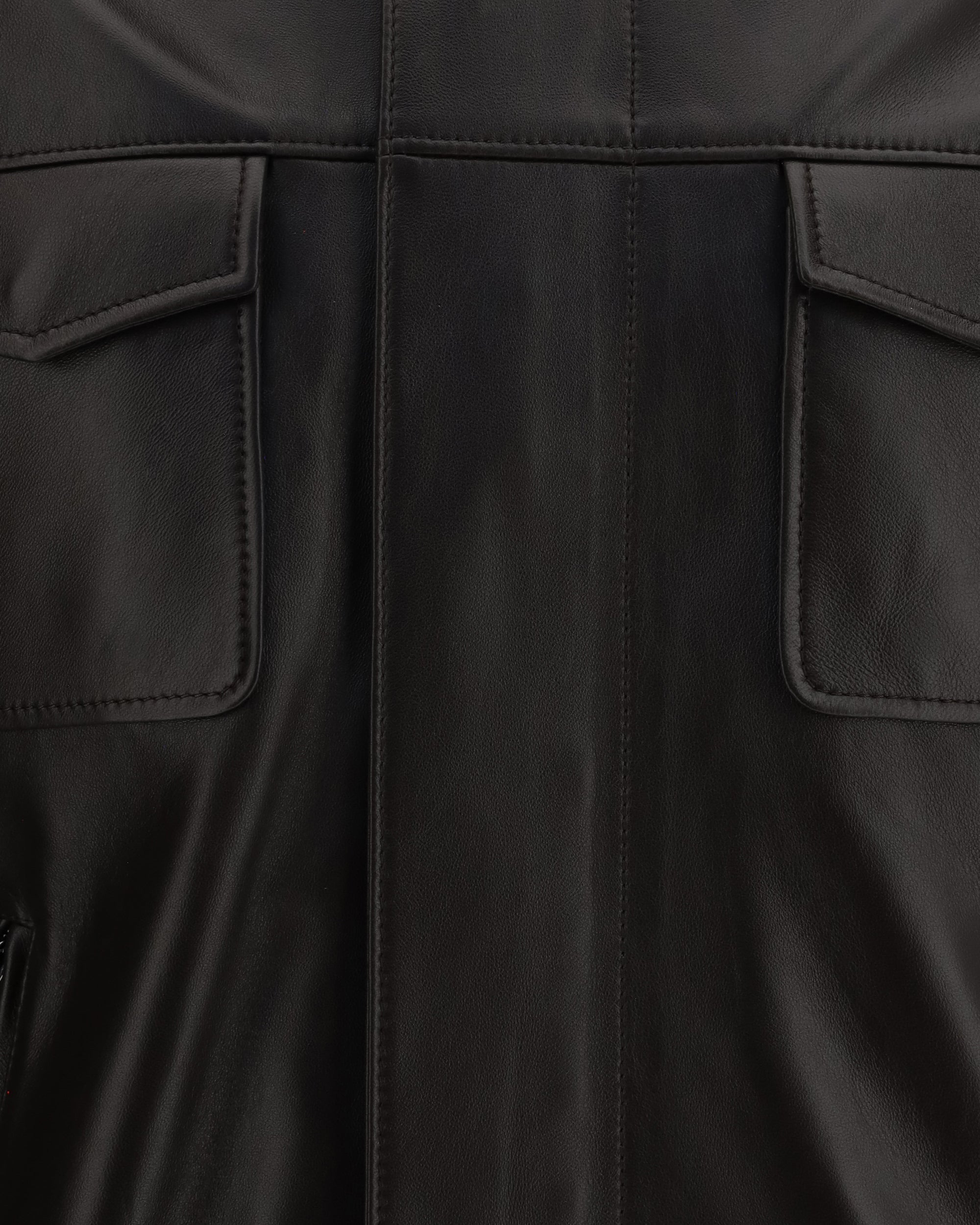 Dolce & Gabbana Lammleder-Reißverschlussjacke