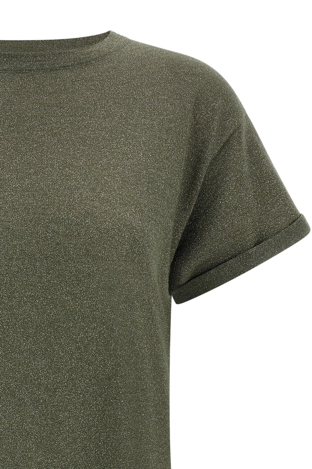 Brunello Cucinelli Sparkling Cashmere Silk T-Shirt