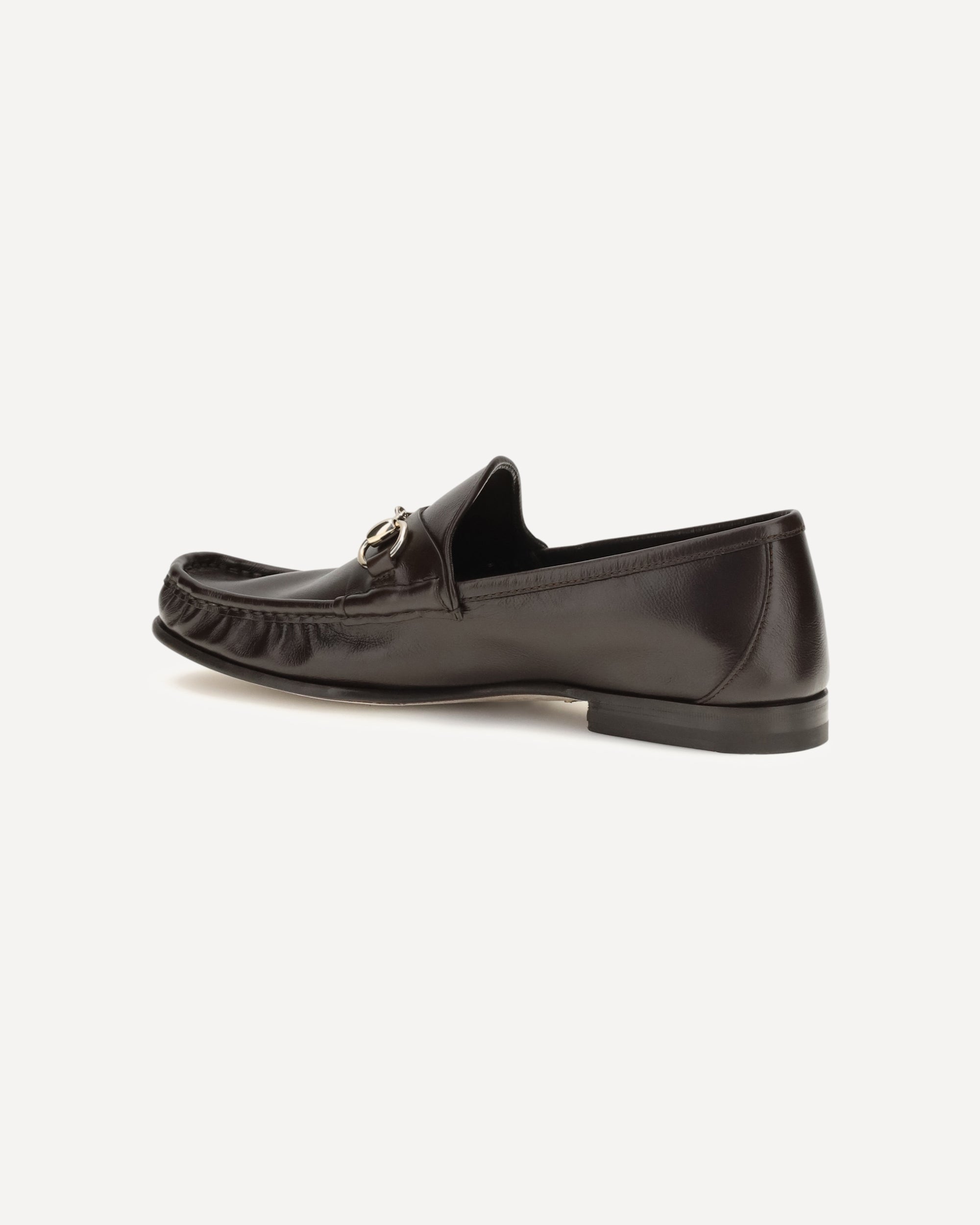 Gucci Lugano Leather Loafers