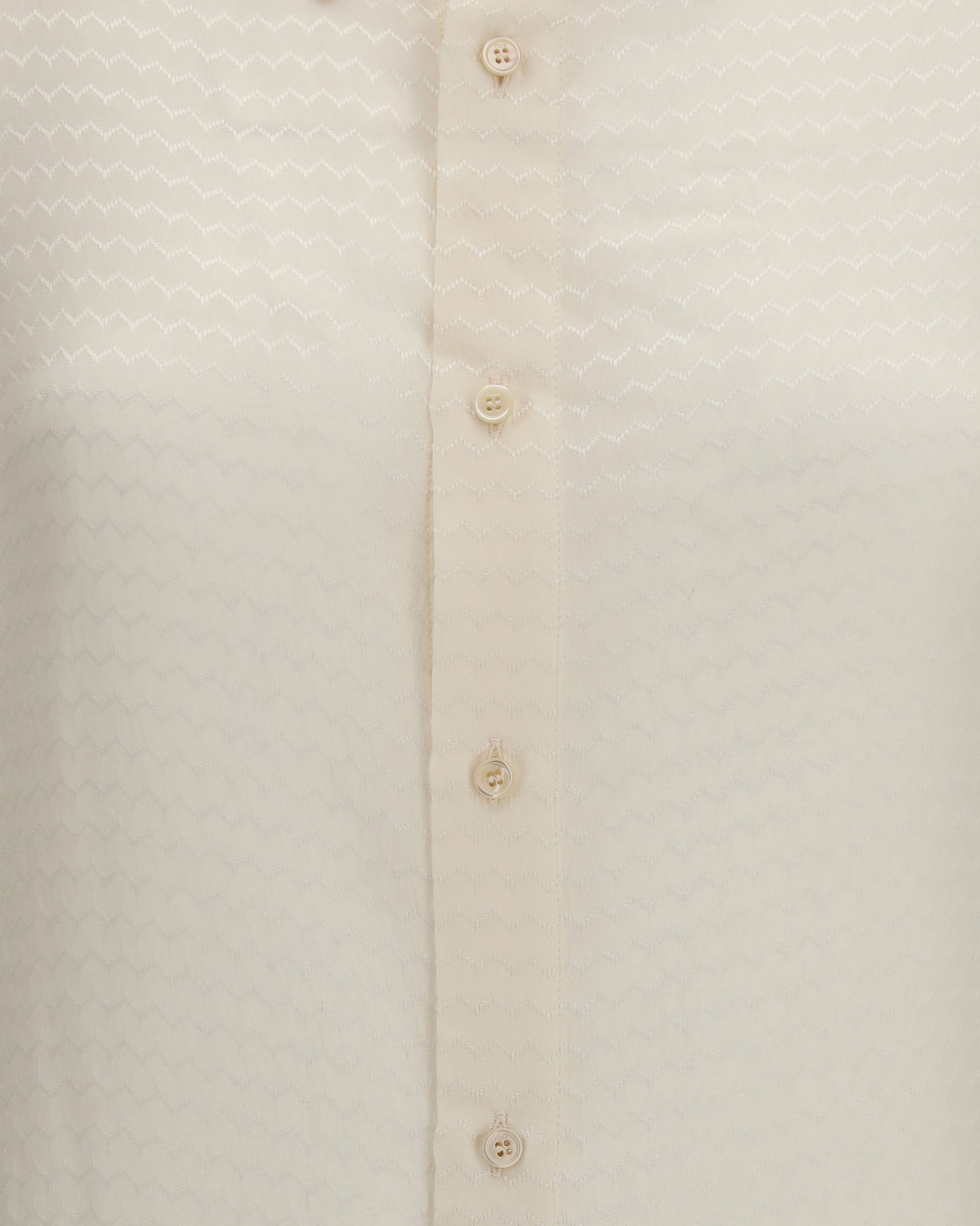 Fendi Jacquard Silk Shirt