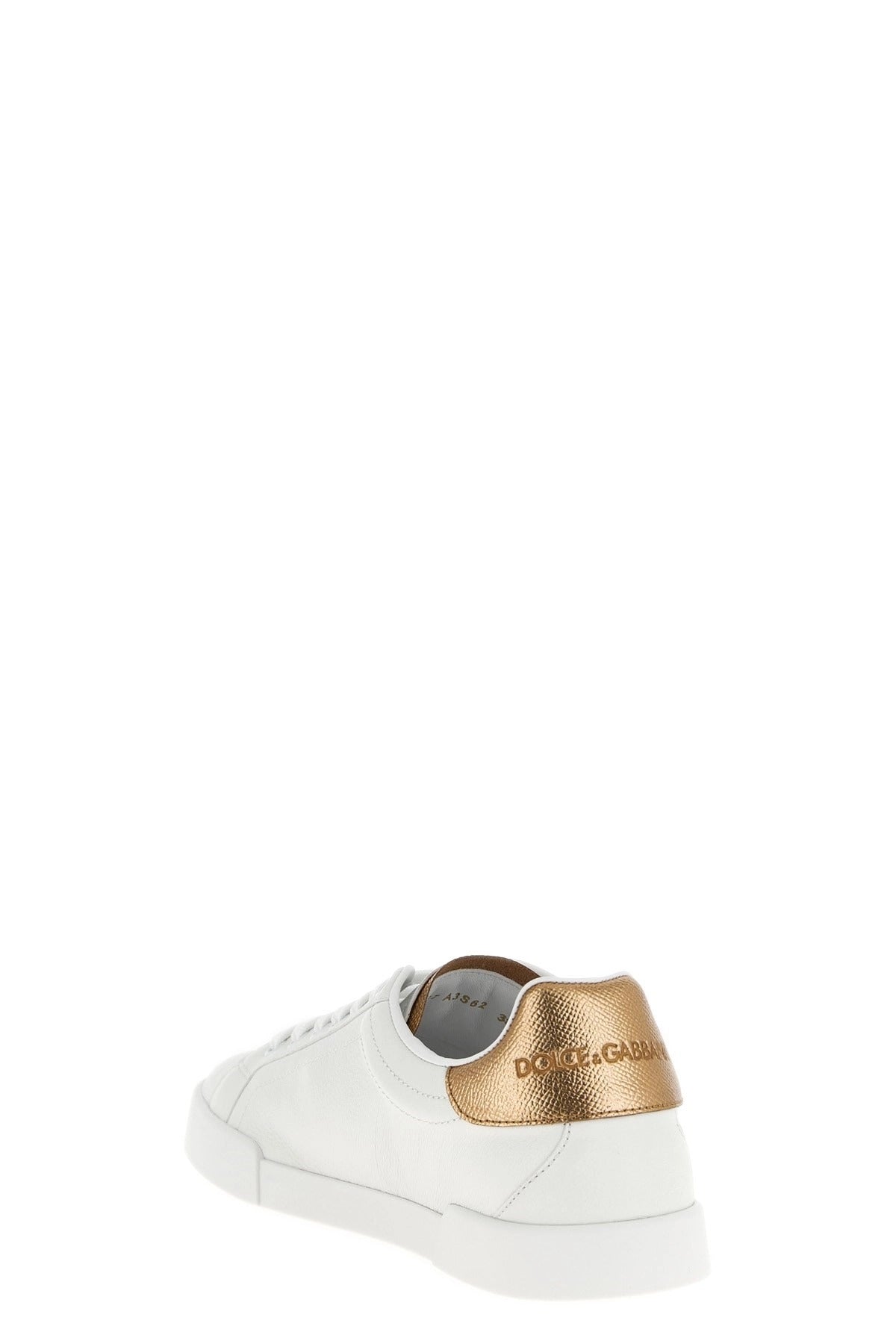 Dolce & Gabbana Portofino Crystal Low-Top Sneakers