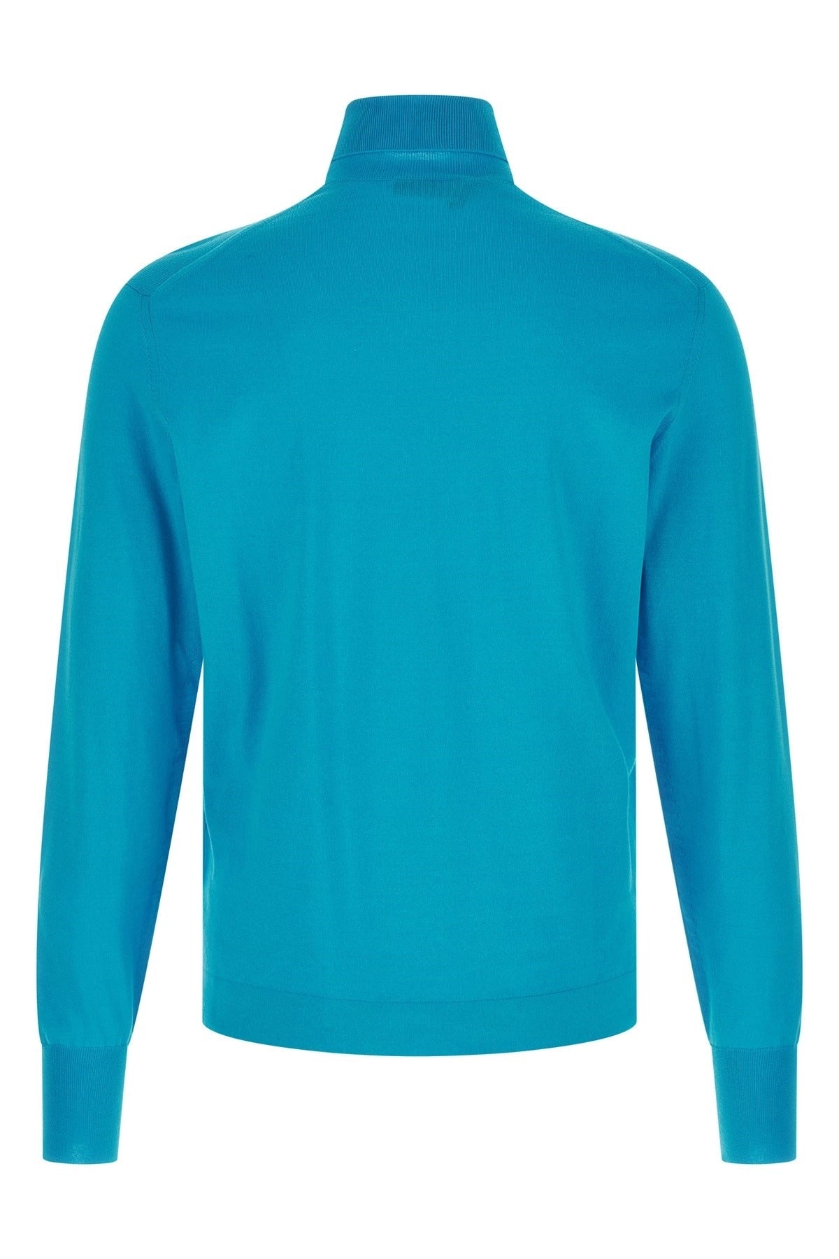 Prada Logo Intarsia Turtleneck Sweater